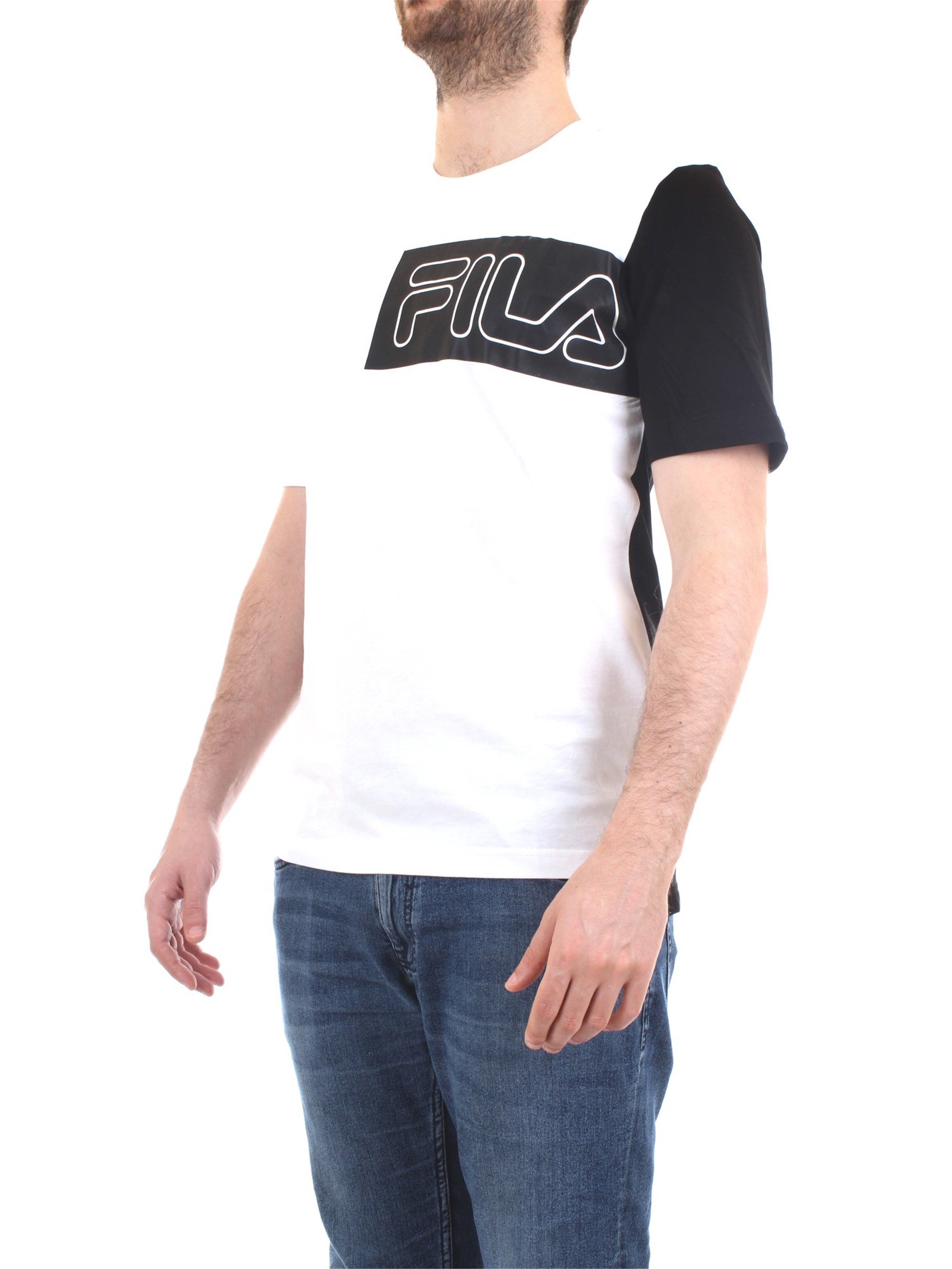 FILA 683089 White Clothing Man T-Shirt/Polo FILA 683089 White Clothing Man T-Shirt/Polo