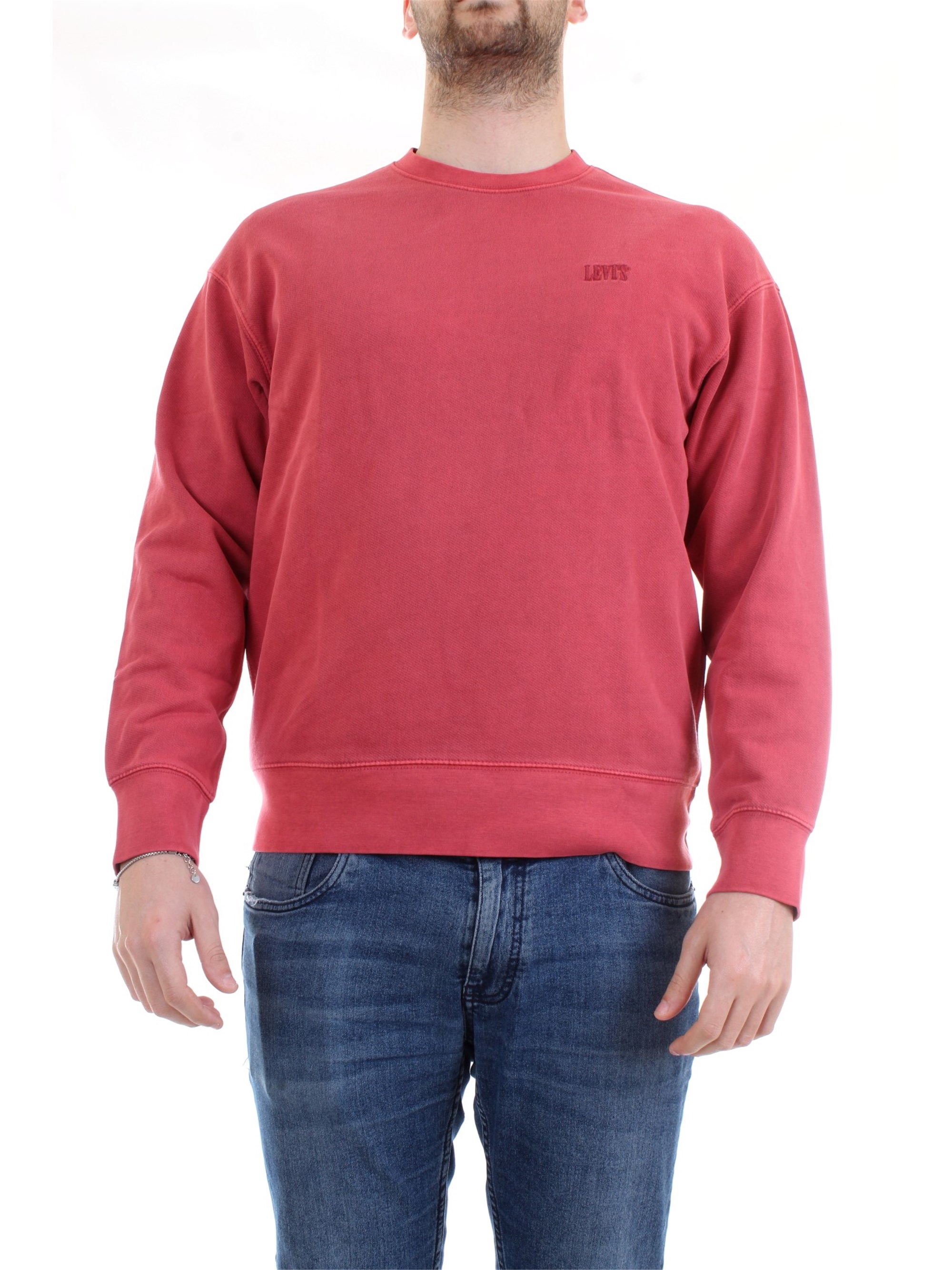LEVI'S 85531 Red Clothing Man Sweater LEVI'S 85531 Red Clothing Man Sweater