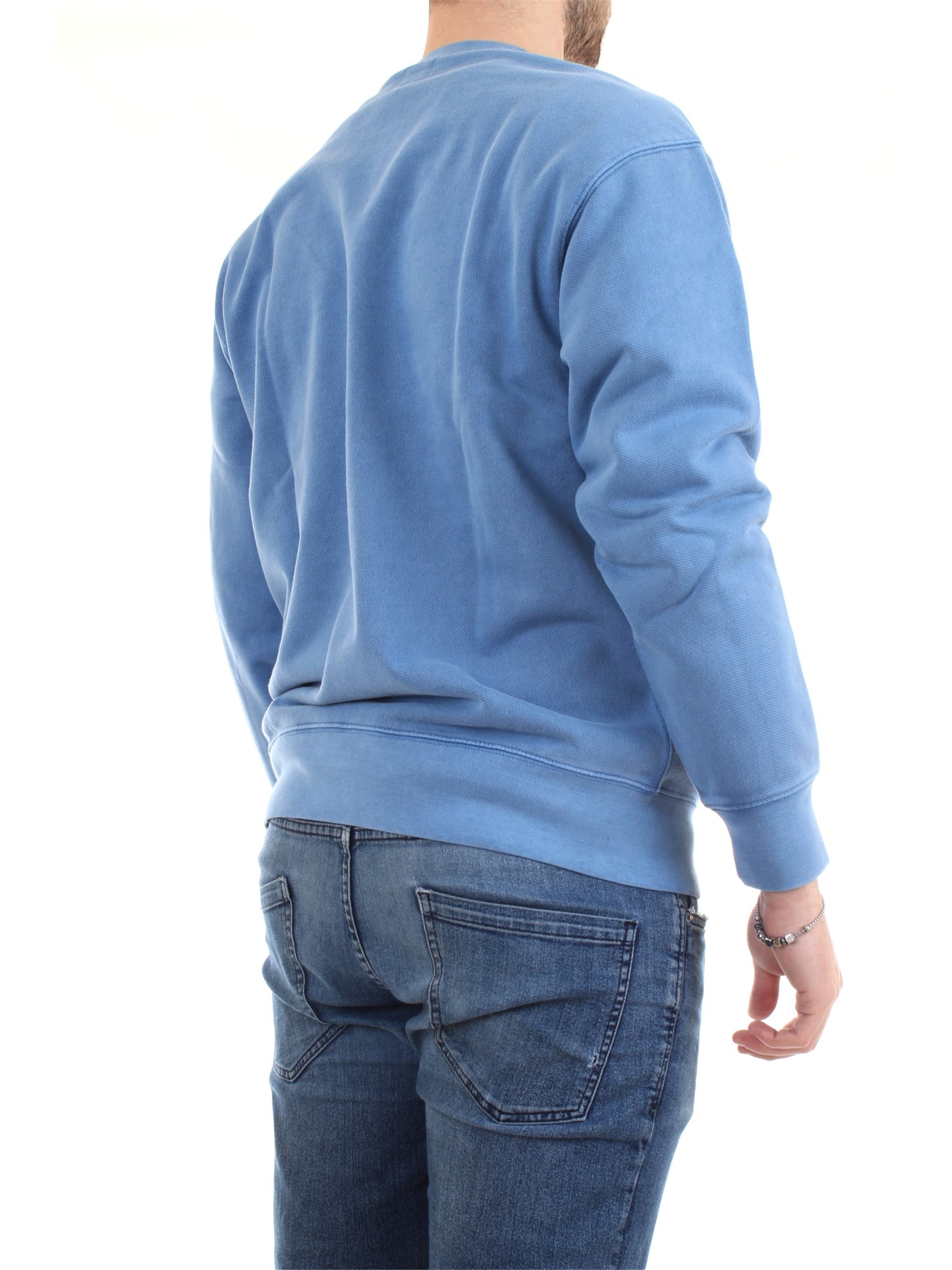 LEVI'S 85531 Light blue Clothing Man Sweater LEVI'S 85531 Light blue Clothing Man Sweater