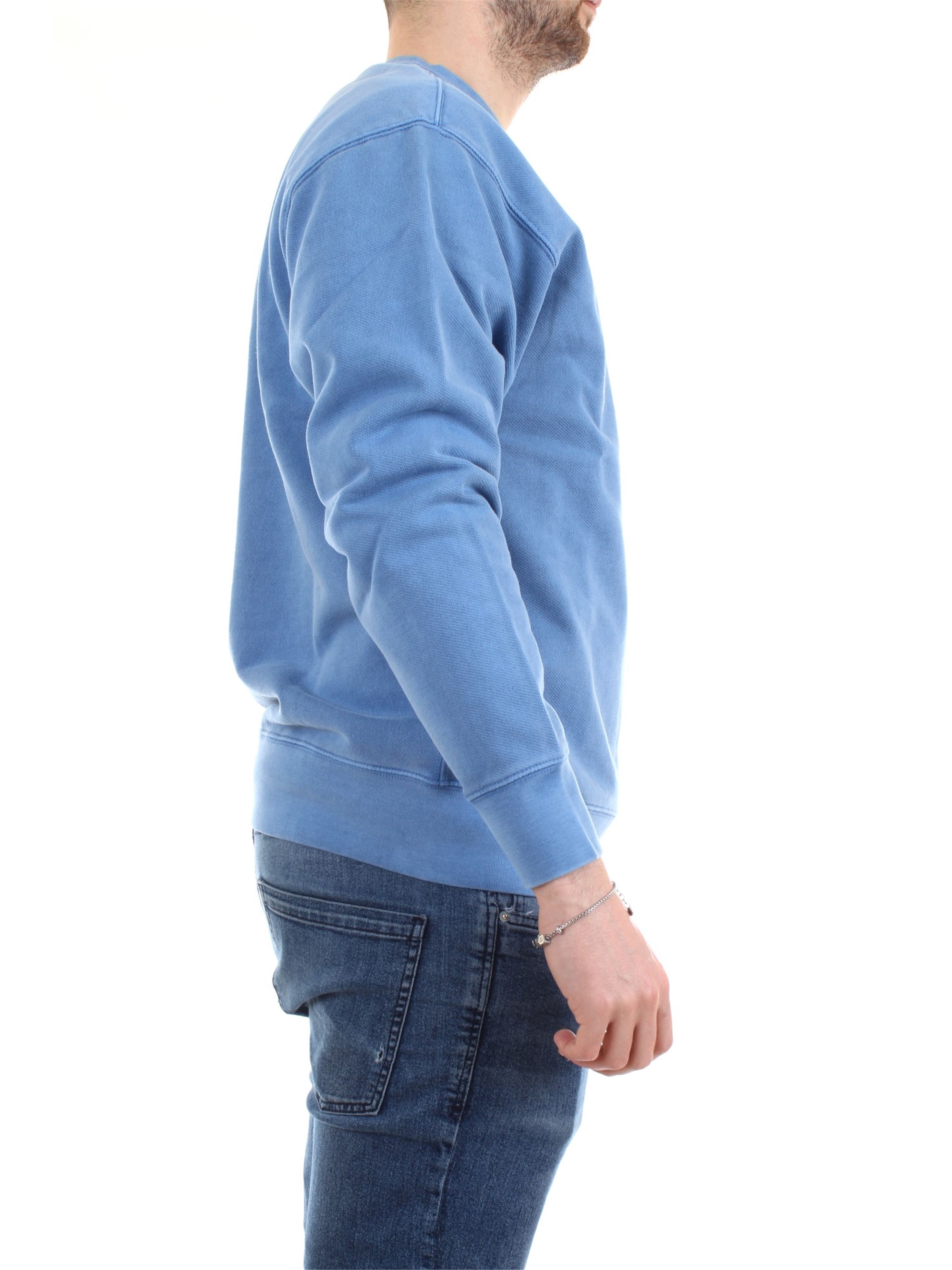 LEVI'S 85531 Light blue Clothing Man Sweater LEVI'S 85531 Light blue Clothing Man Sweater