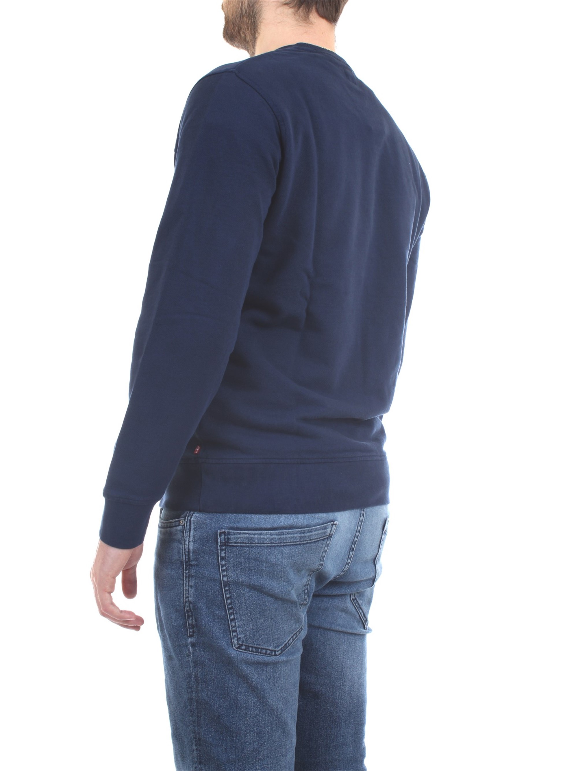 LEVI'S 85648 Blue Clothing Man Sweater LEVI'S 85648 Blue Clothing Man Sweater