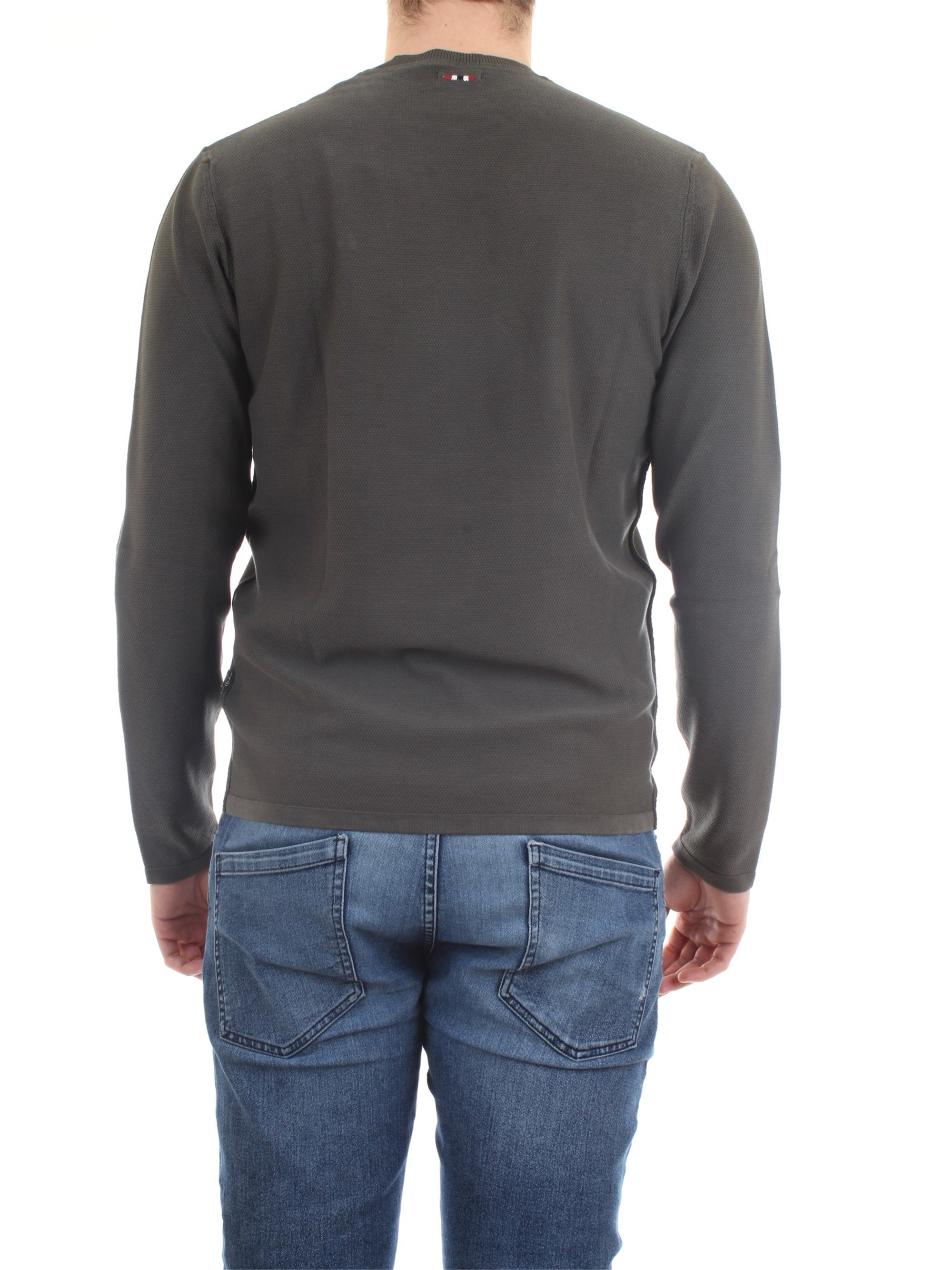NAPAPIJRI N0YITQ Green Clothing Man Pullover NAPAPIJRI N0YITQ Green Clothing Man Pullover