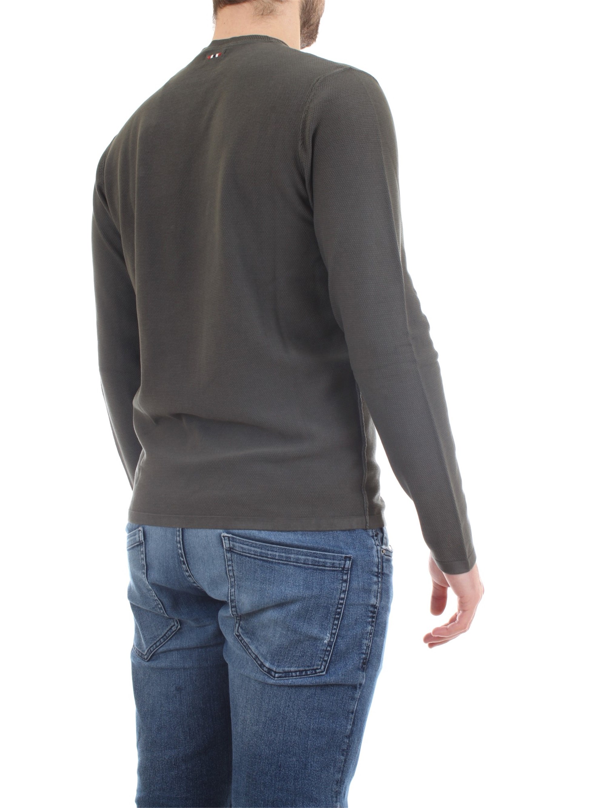 NAPAPIJRI N0YITQ Green Clothing Man Pullover NAPAPIJRI N0YITQ Green Clothing Man Pullover