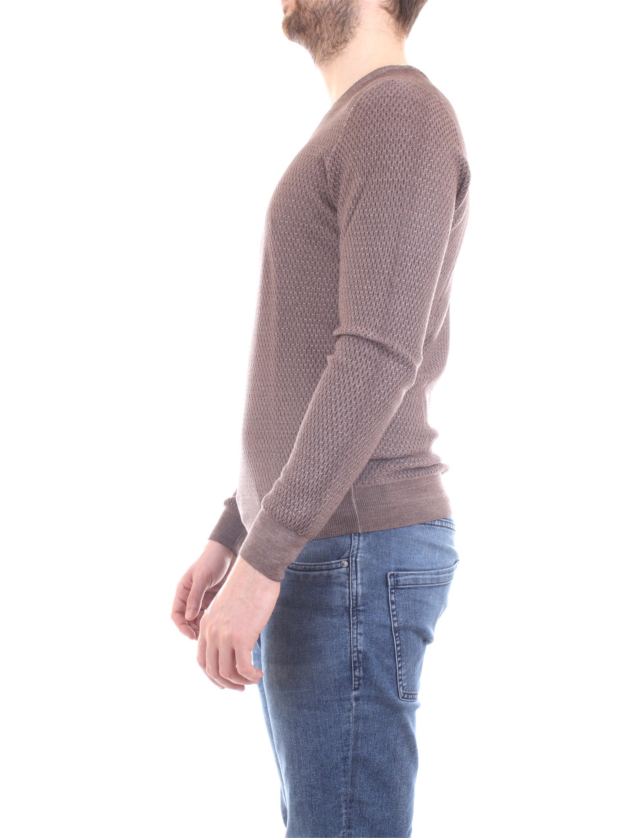 Gran Sasso 57186/28413 Tortora Clothing Man Pullover Gran Sasso 57186/28413 Tortora Clothing Man Pullover