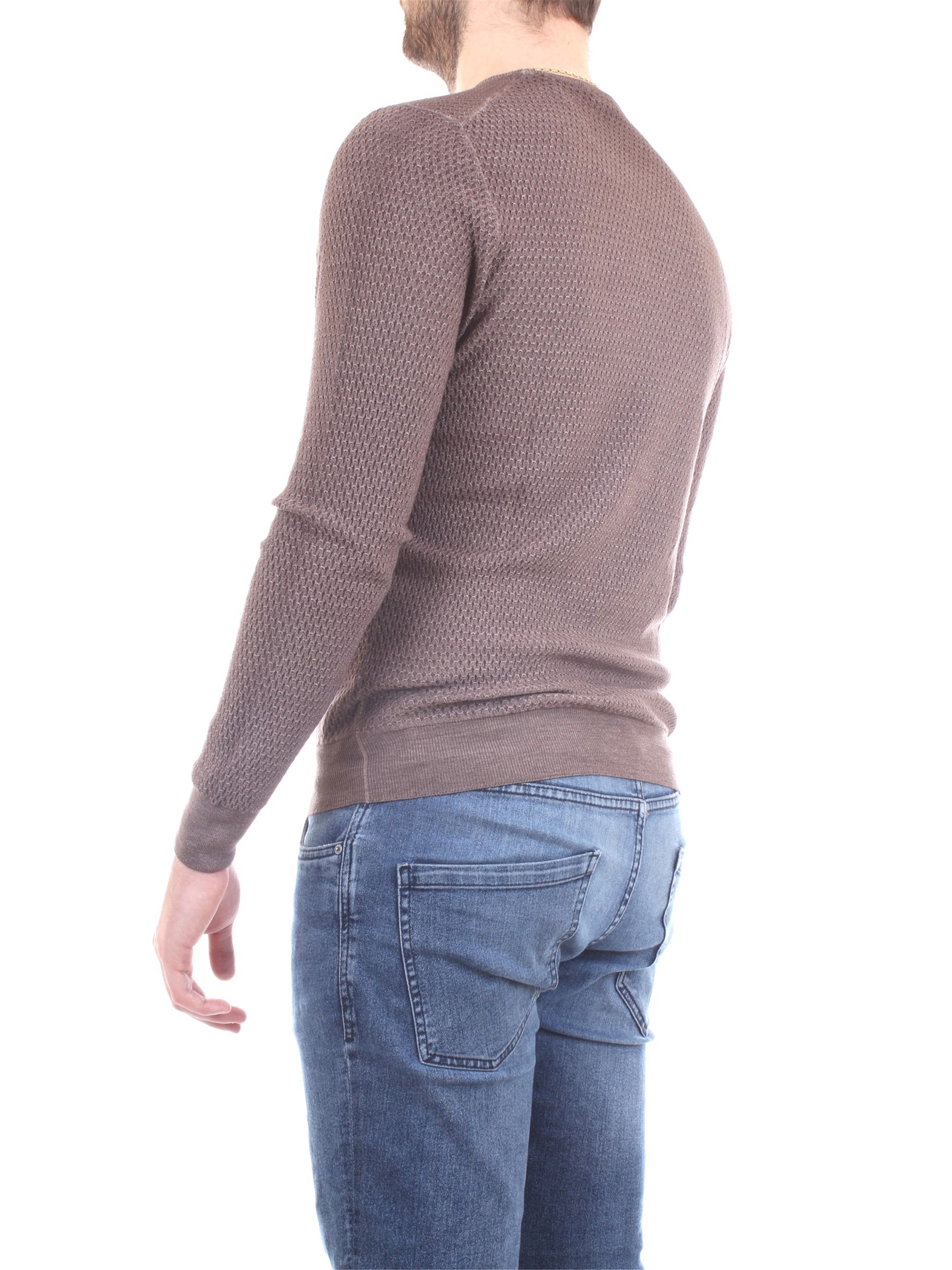 Gran Sasso 57186/28413 Tortora Clothing Man Pullover Gran Sasso 57186/28413 Tortora Clothing Man Pullover