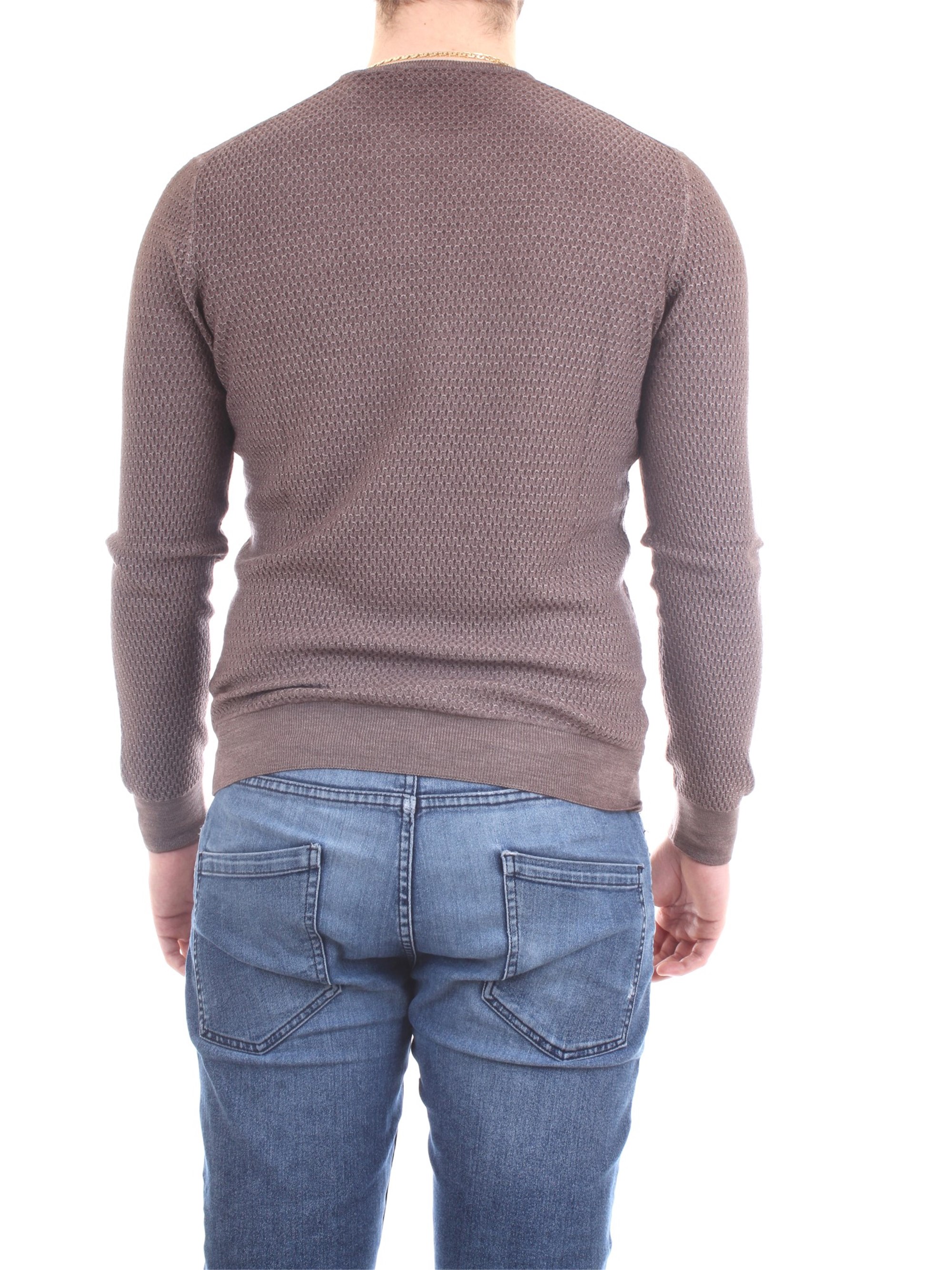 Gran Sasso 57186/28413 Tortora Clothing Man Pullover Gran Sasso 57186/28413 Tortora Clothing Man Pullover