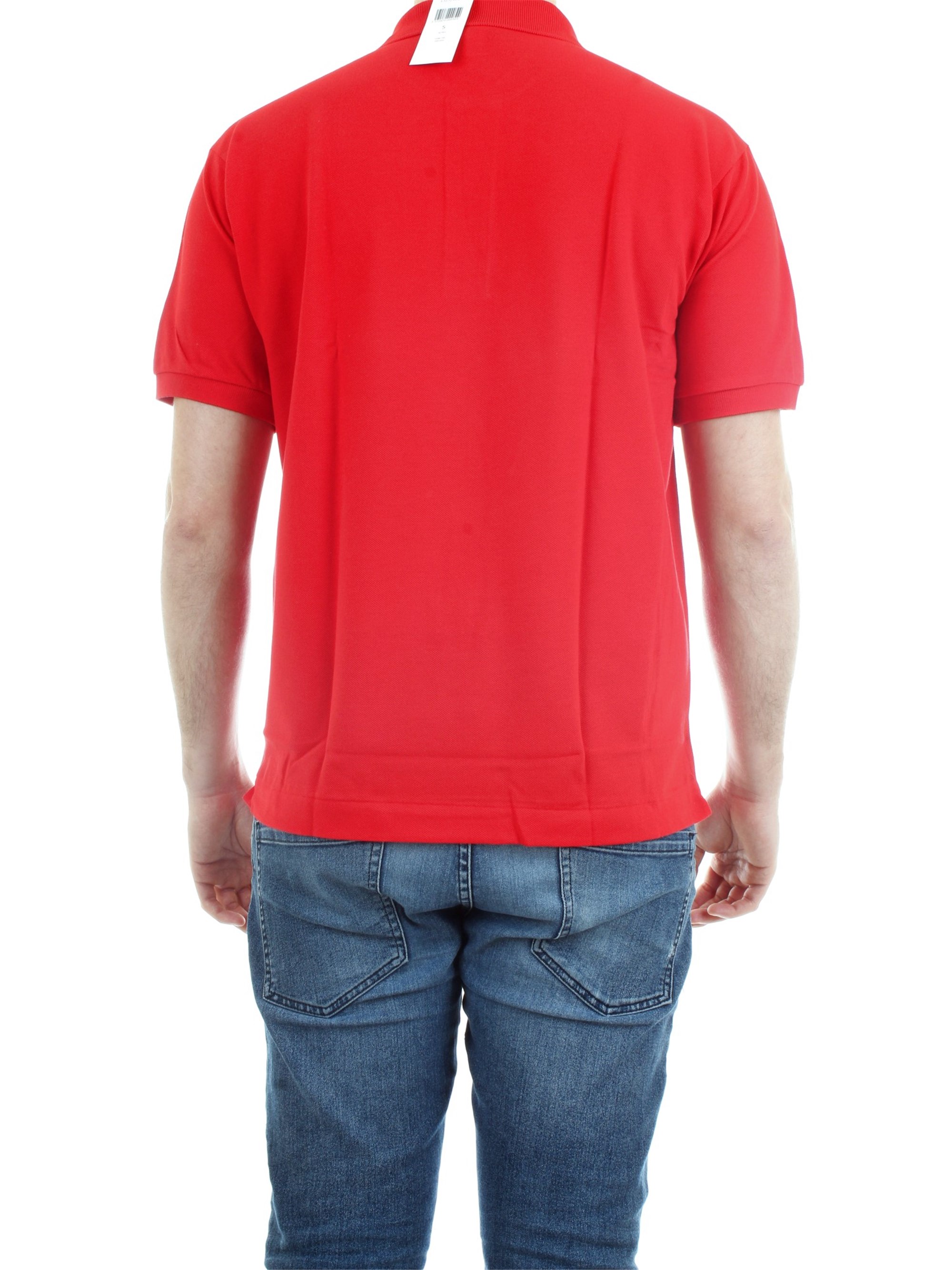 Lacoste L.12.12 Red Clothing Man Polo shirt Lacoste L.12.12 Red Clothing Man Polo shirt