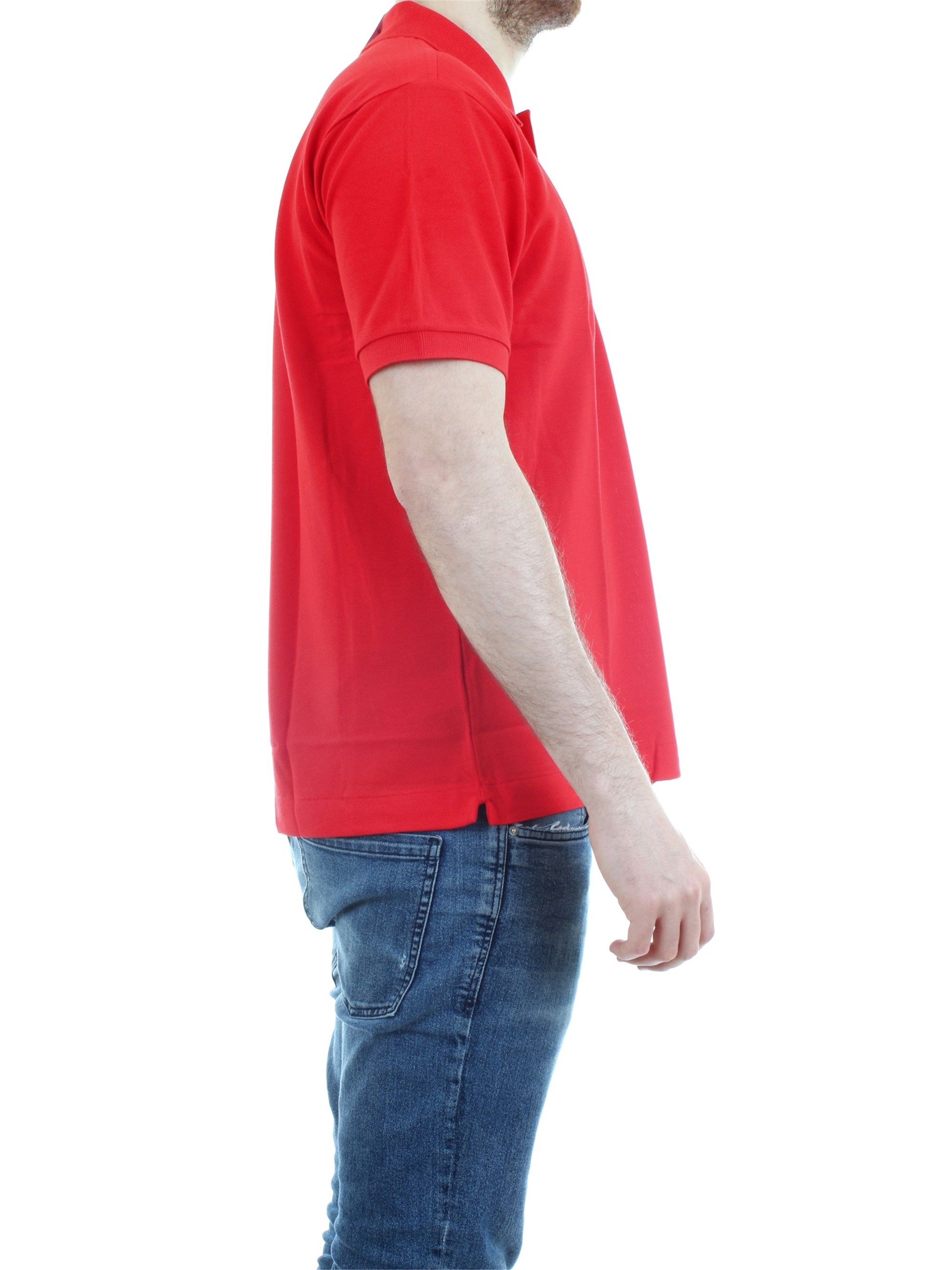 Lacoste L.12.12 Red Clothing Man Polo shirt Lacoste L.12.12 Red Clothing Man Polo shirt