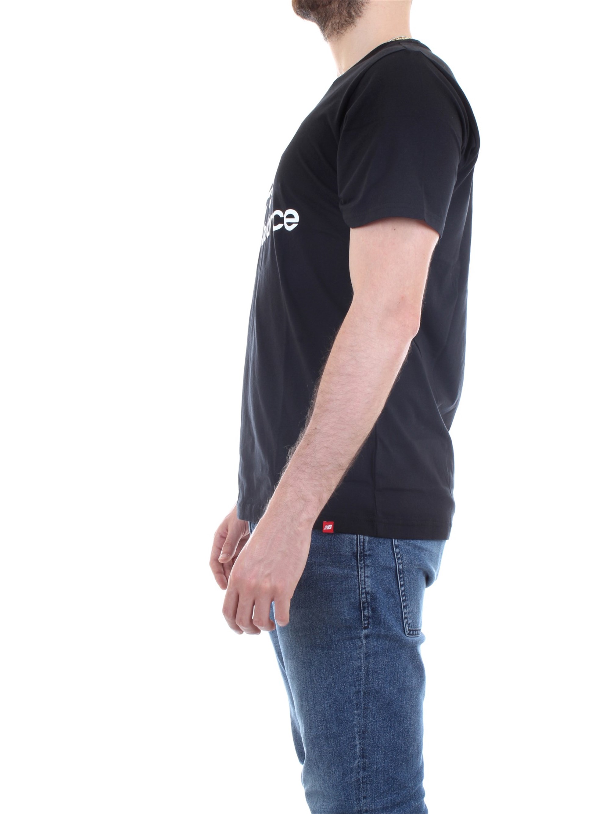 NEW BALANCE MT01575 Black Clothing Man T-Shirt/Polo NEW BALANCE MT01575 Black Clothing Man T-Shirt/Polo
