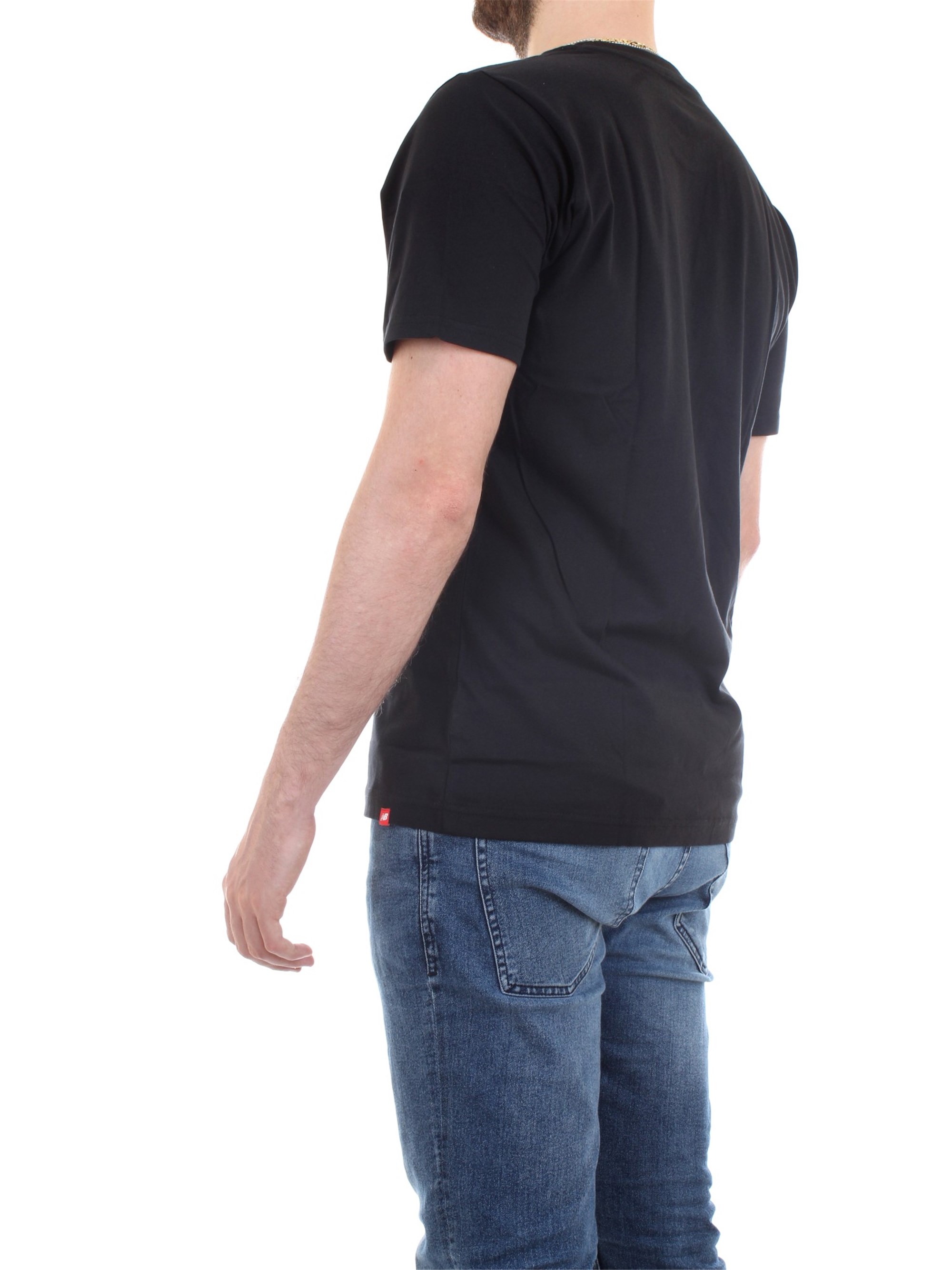 NEW BALANCE MT01575 Black Clothing Man T-Shirt/Polo NEW BALANCE MT01575 Black Clothing Man T-Shirt/Polo