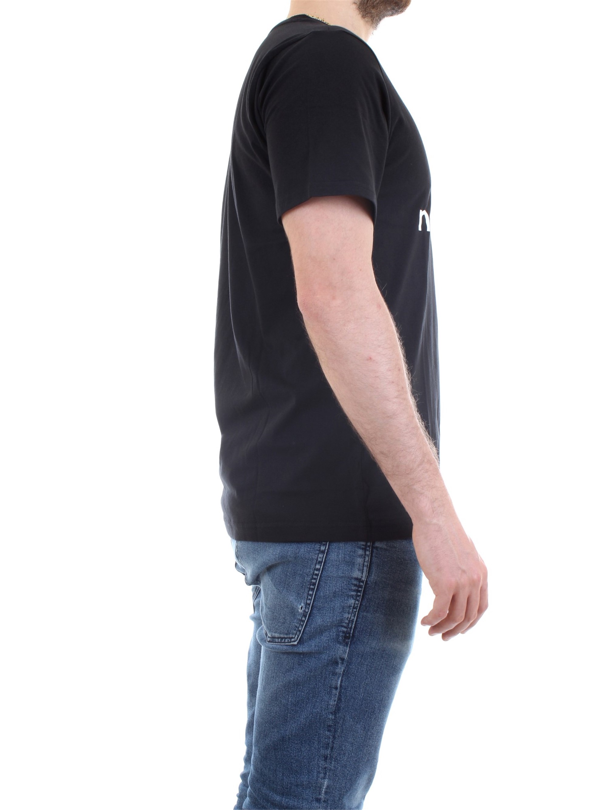 NEW BALANCE MT01575 Black Clothing Man T-Shirt/Polo NEW BALANCE MT01575 Black Clothing Man T-Shirt/Polo