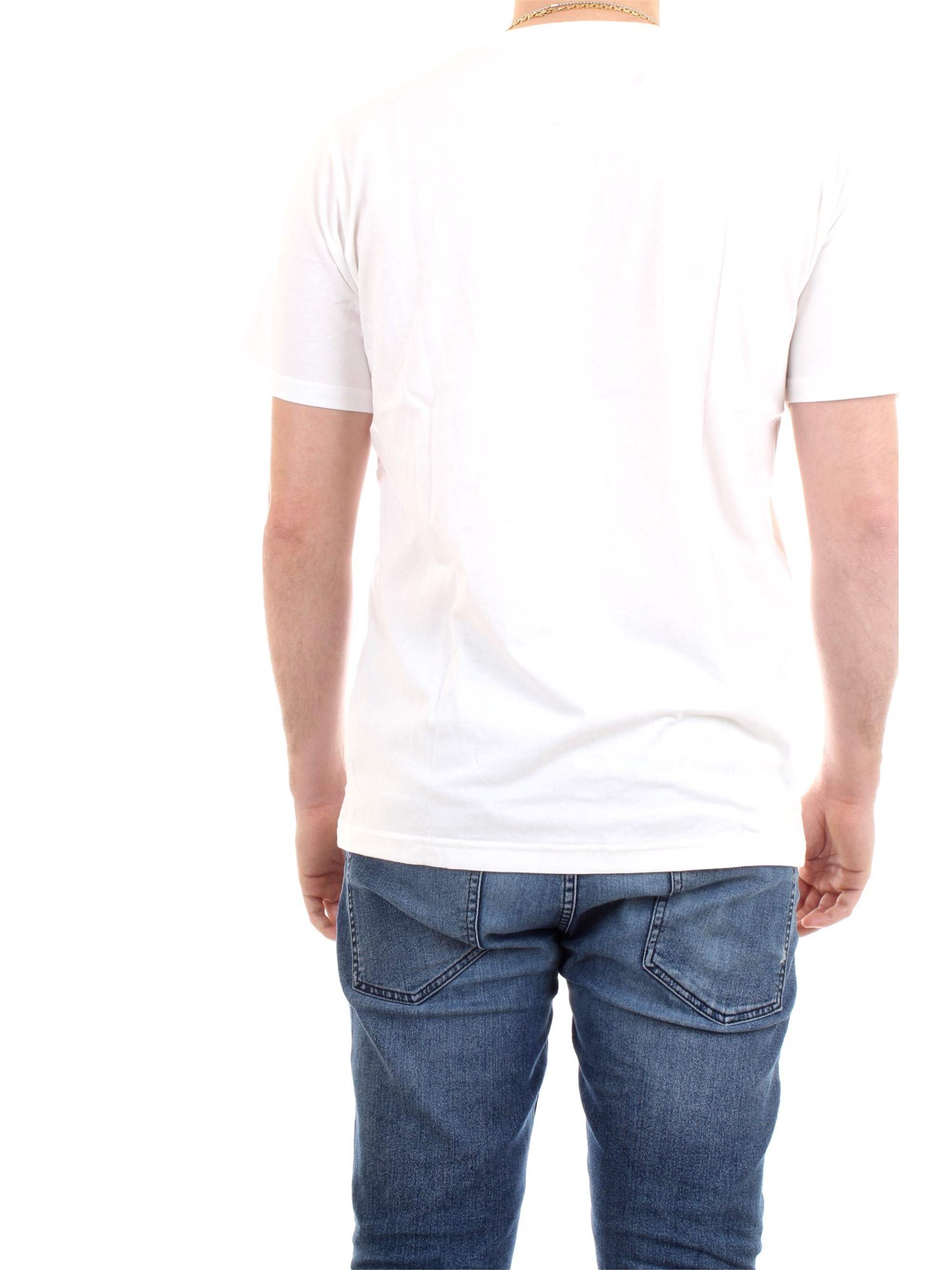 NEW BALANCE MT01575 White Clothing Man T-Shirt/Polo NEW BALANCE MT01575 White Clothing Man T-Shirt/Polo