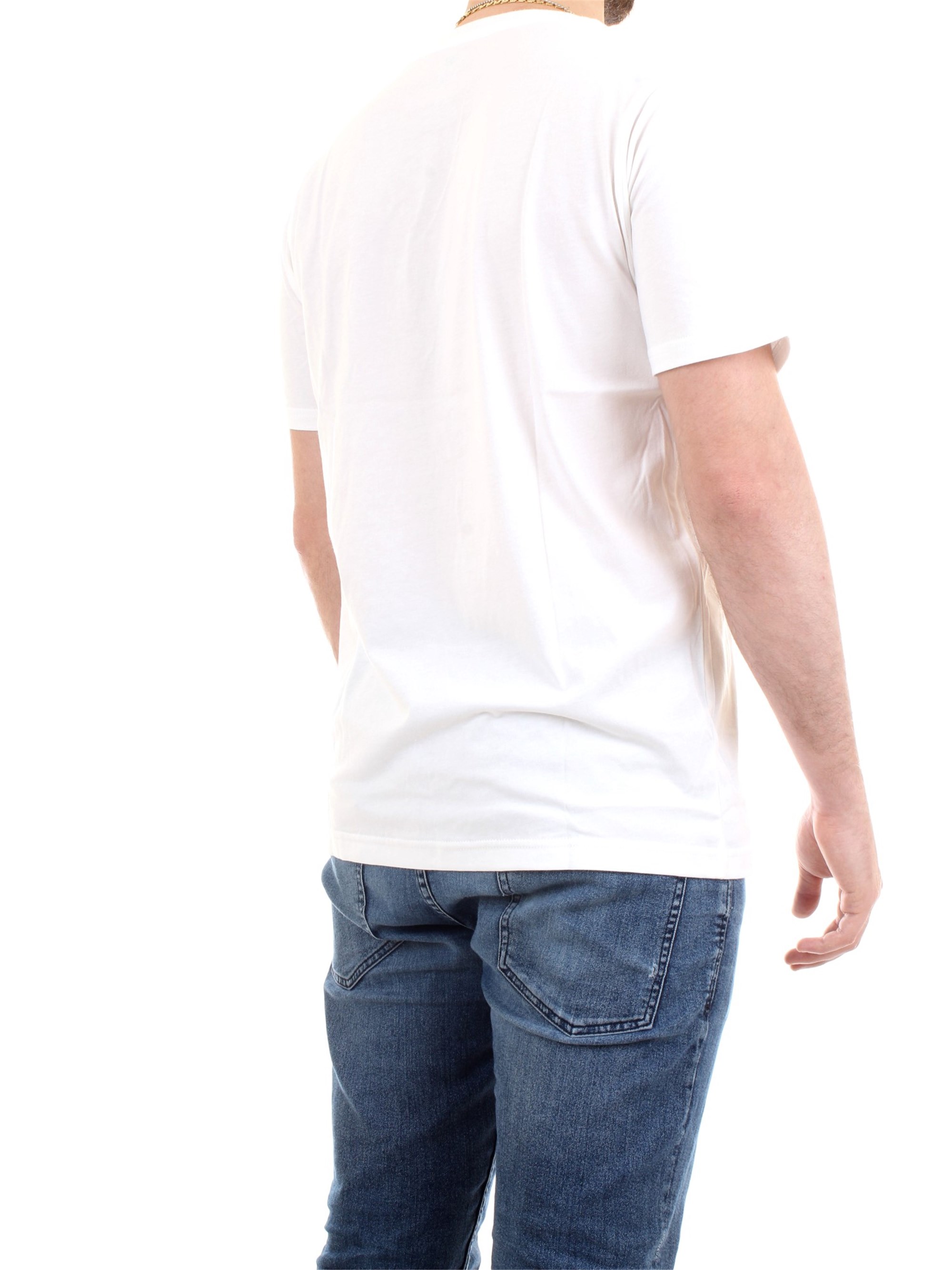 NEW BALANCE MT01575 White Clothing Man T-Shirt/Polo NEW BALANCE MT01575 White Clothing Man T-Shirt/Polo