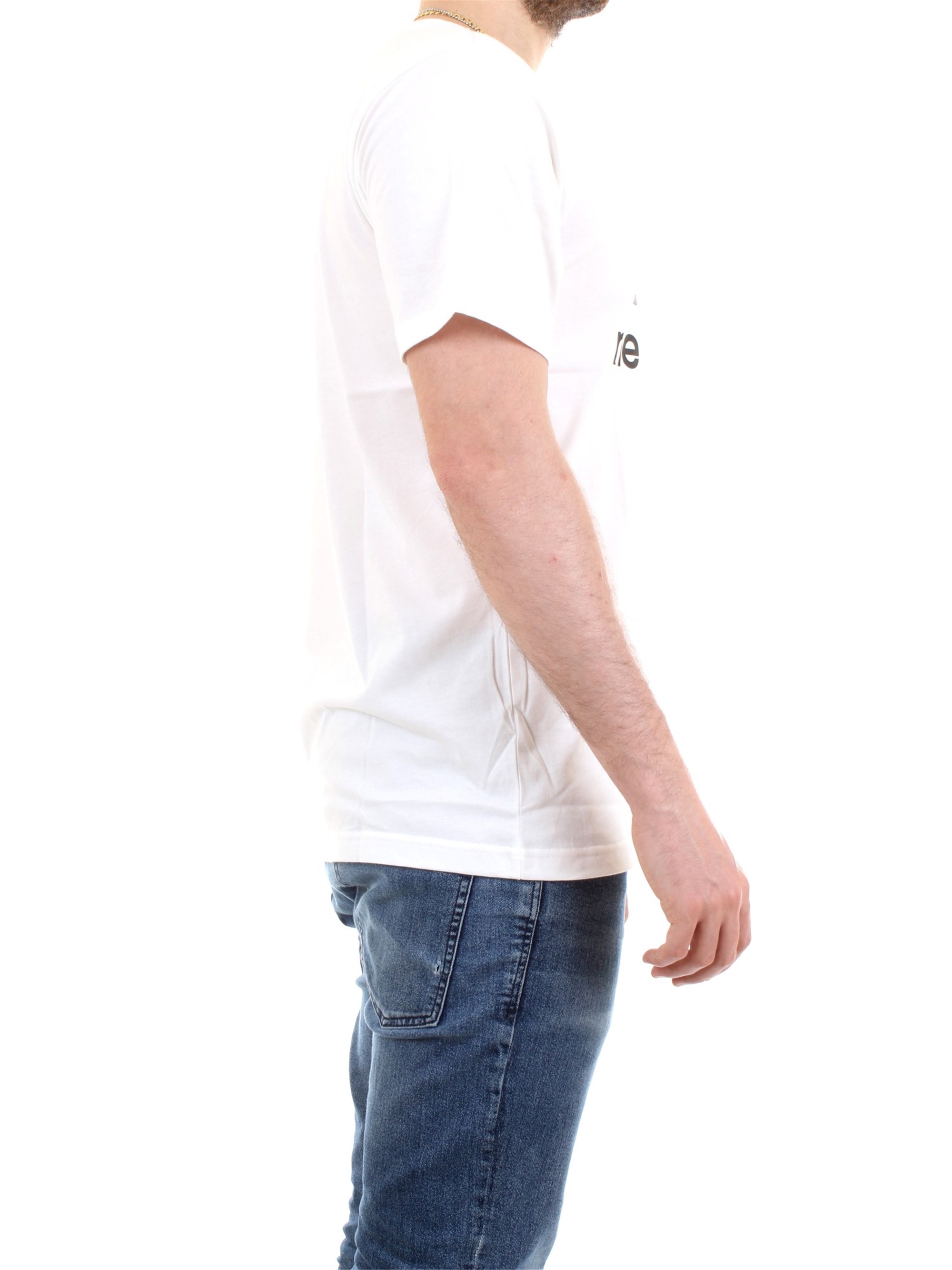 NEW BALANCE MT01575 White Clothing Man T-Shirt/Polo NEW BALANCE MT01575 White Clothing Man T-Shirt/Polo