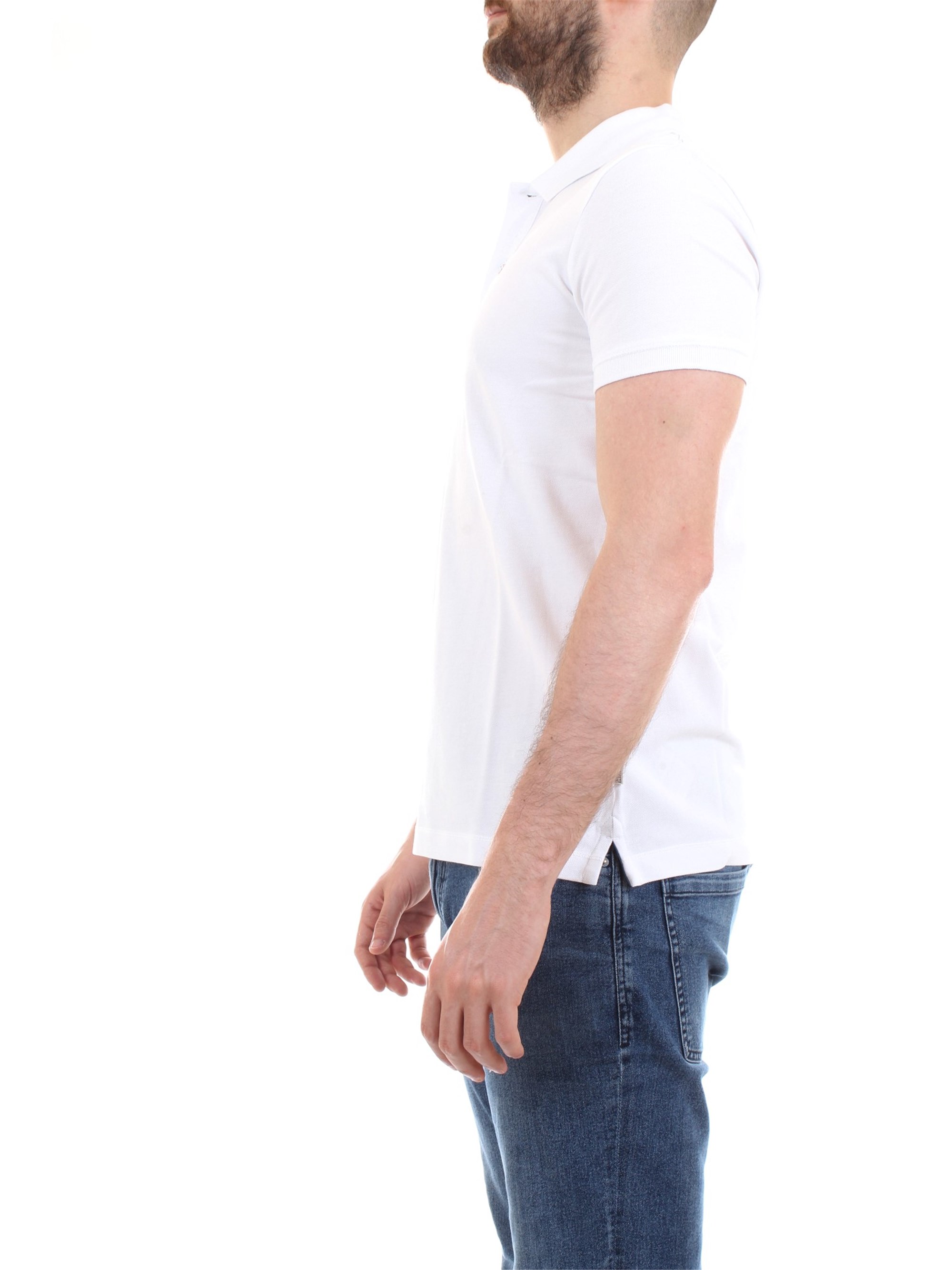 NAPAPIJRI N0YI8T White Clothing Man Polo shirt NAPAPIJRI N0YI8T White Clothing Man Polo shirt