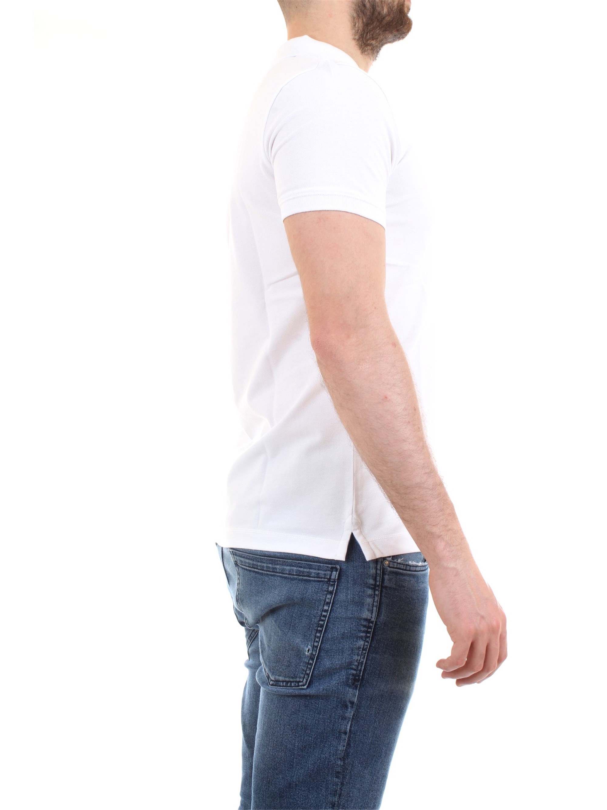 NAPAPIJRI N0YI8T White Clothing Man Polo shirt NAPAPIJRI N0YI8T White Clothing Man Polo shirt
