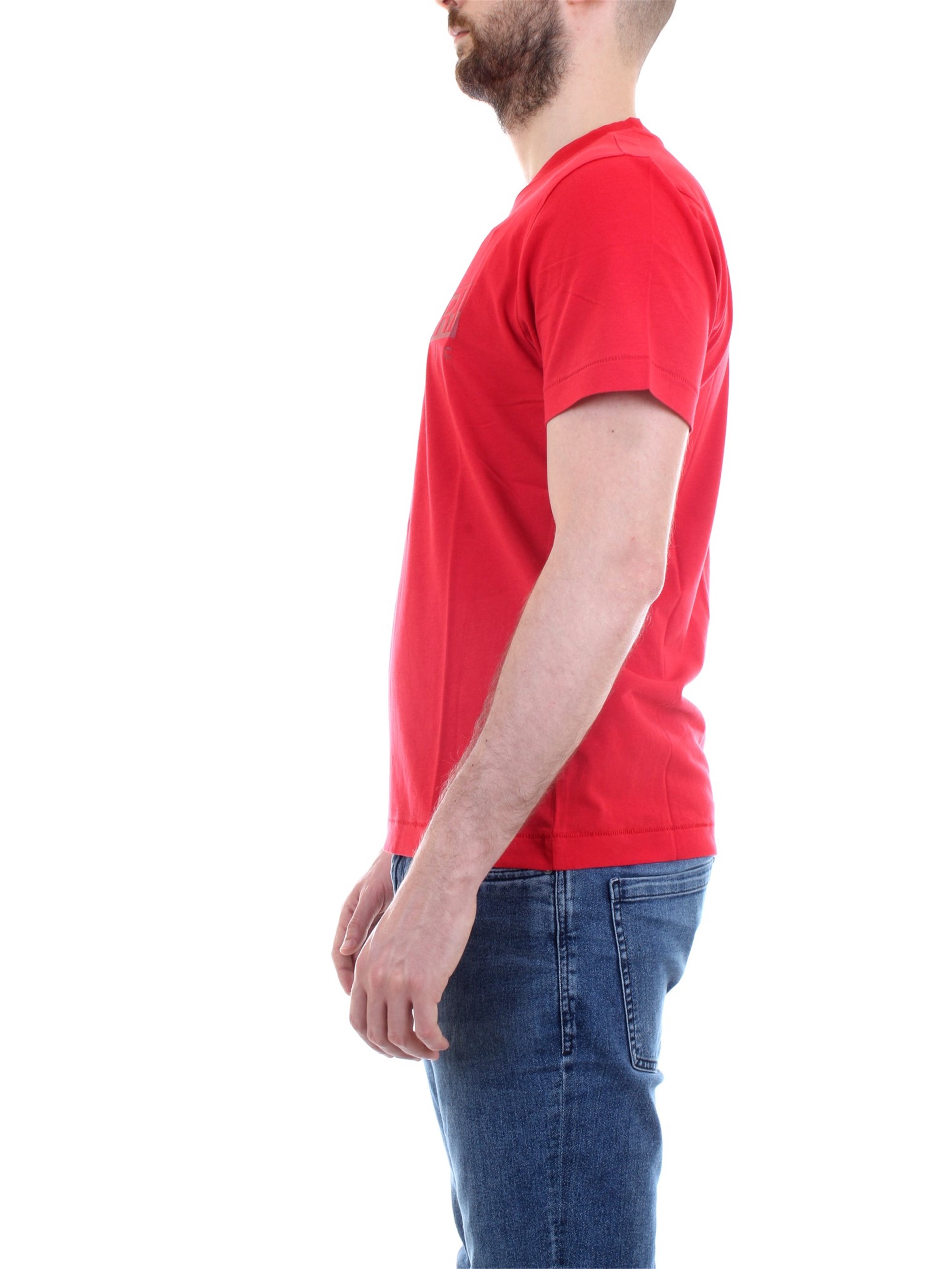 NAPAPIJRI N0YIJ9 Red Clothing Man T-Shirt/Polo NAPAPIJRI N0YIJ9 Red Clothing Man T-Shirt/Polo