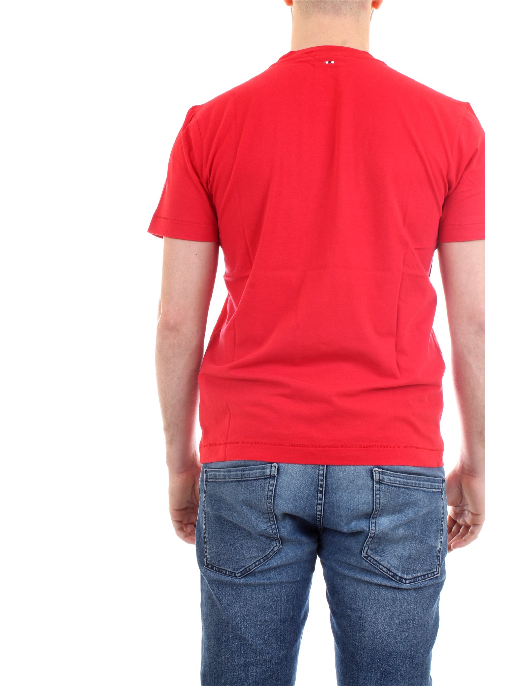NAPAPIJRI N0YIJ9 Red Clothing Man T-Shirt/Polo NAPAPIJRI N0YIJ9 Red Clothing Man T-Shirt/Polo