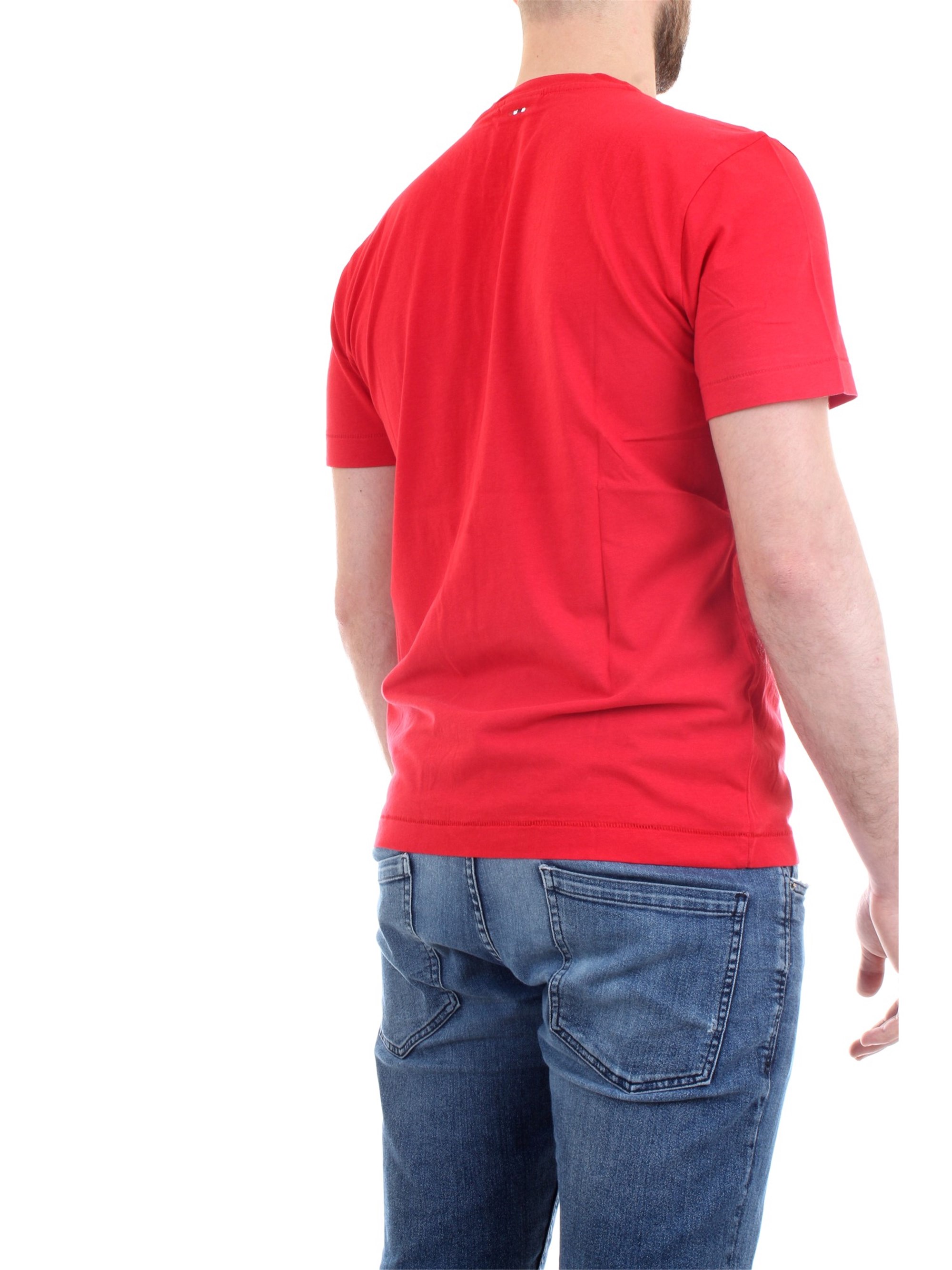 NAPAPIJRI N0YIJ9 Red Clothing Man T-Shirt/Polo NAPAPIJRI N0YIJ9 Red Clothing Man T-Shirt/Polo