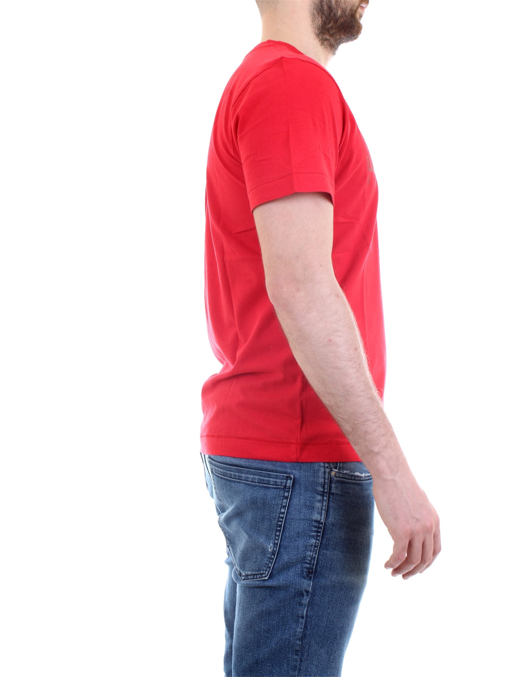 NAPAPIJRI N0YIJ9 Red Clothing Man T-Shirt/Polo NAPAPIJRI N0YIJ9 Red Clothing Man T-Shirt/Polo
