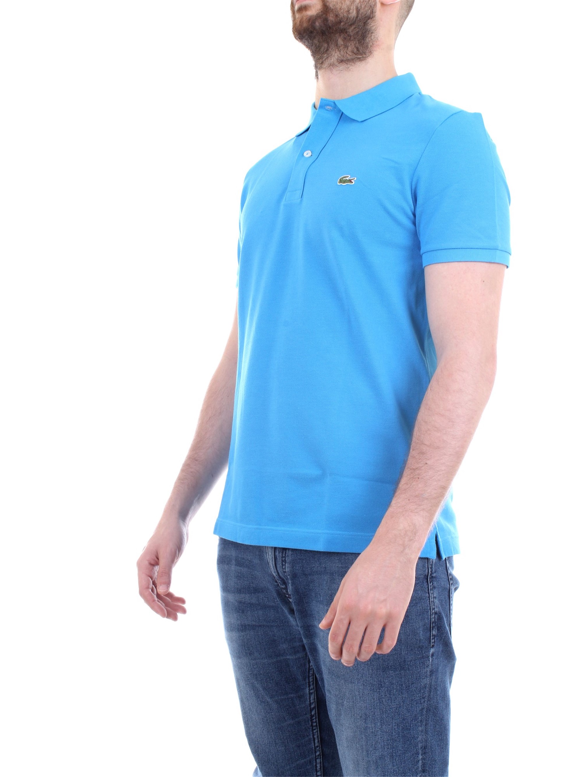 Lacoste PH4012 Light blue Clothing Man Polo shirt Lacoste PH4012 Light blue Clothing Man Polo shirt