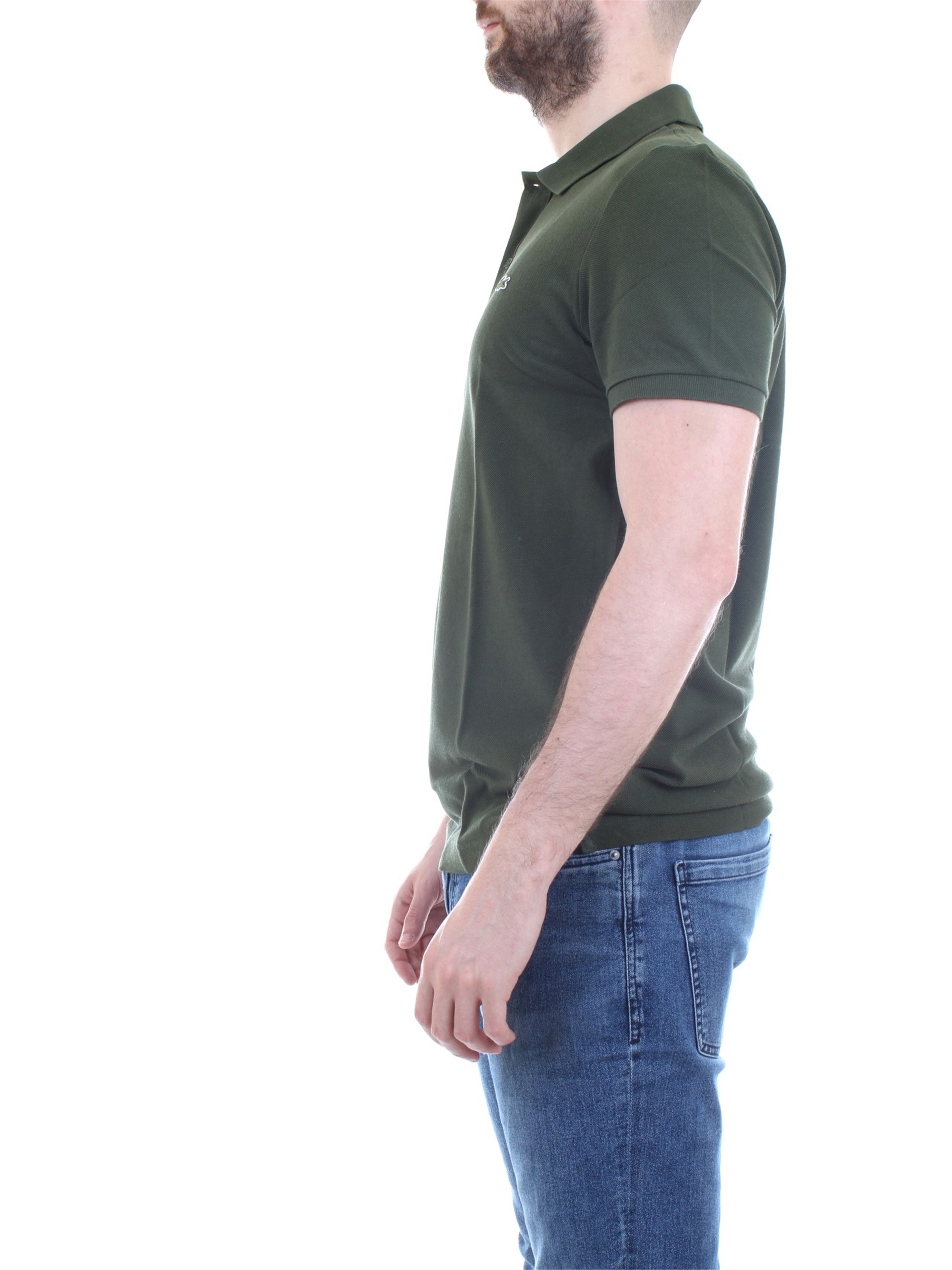 Lacoste PH4012 Verde Militare Abbigliamento Uomo Polo Lacoste PH4012 Verde Militare Abbigliamento Uomo Polo