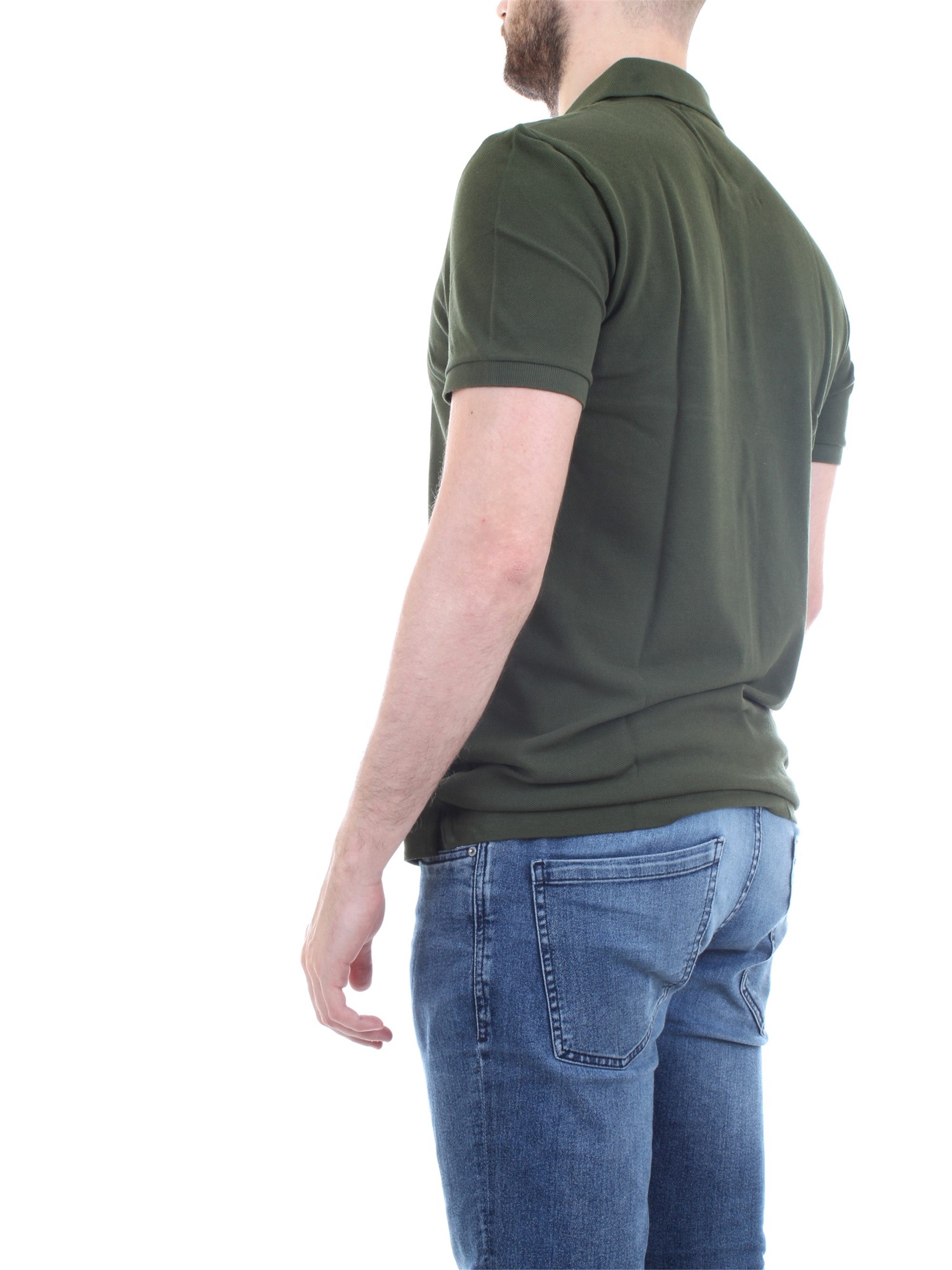 Lacoste PH4012 Verde Militare Abbigliamento Uomo Polo Lacoste PH4012 Verde Militare Abbigliamento Uomo Polo
