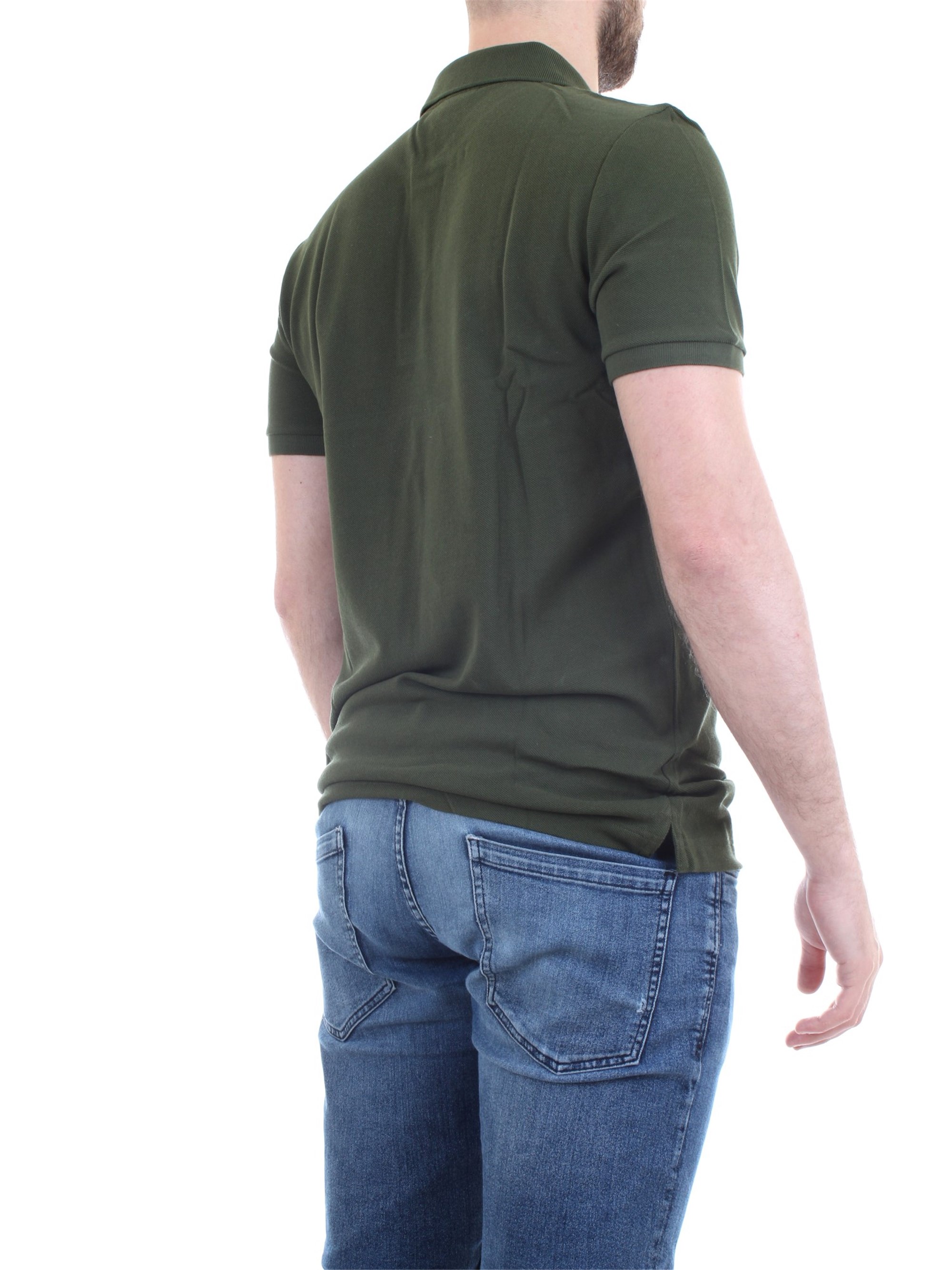 Lacoste PH4012 Verde Militare Abbigliamento Uomo Polo Lacoste PH4012 Verde Militare Abbigliamento Uomo Polo