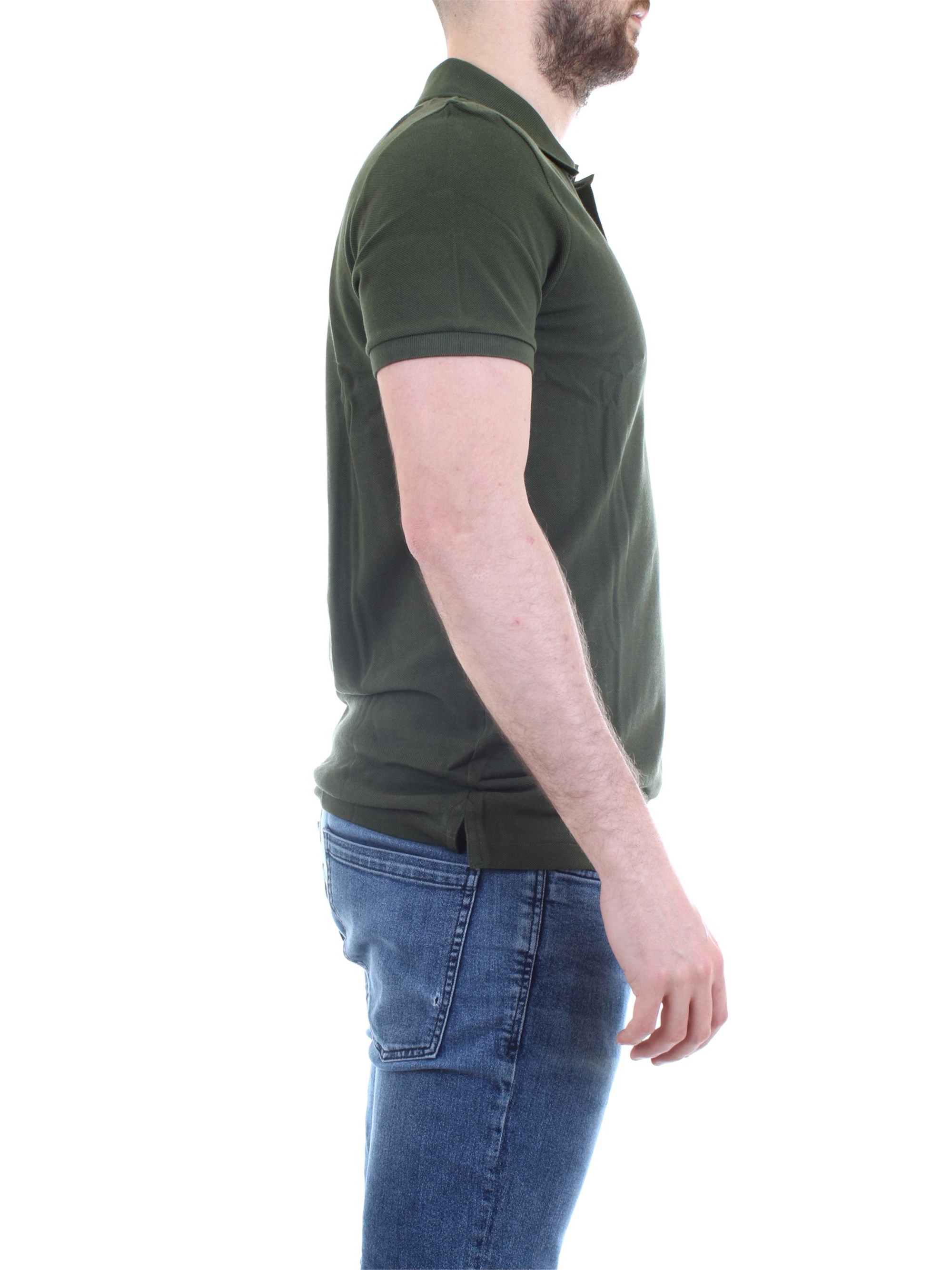 Lacoste PH4012 Verde Militare Abbigliamento Uomo Polo Lacoste PH4012 Verde Militare Abbigliamento Uomo Polo