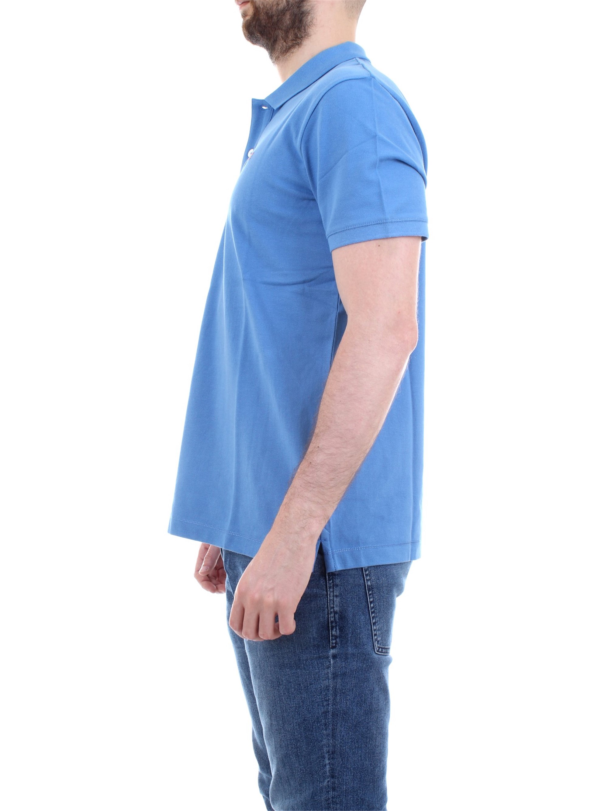 NAPAPIJRI N0YI8T Light blue Clothing Man Polo shirt NAPAPIJRI N0YI8T Light blue Clothing Man Polo shirt