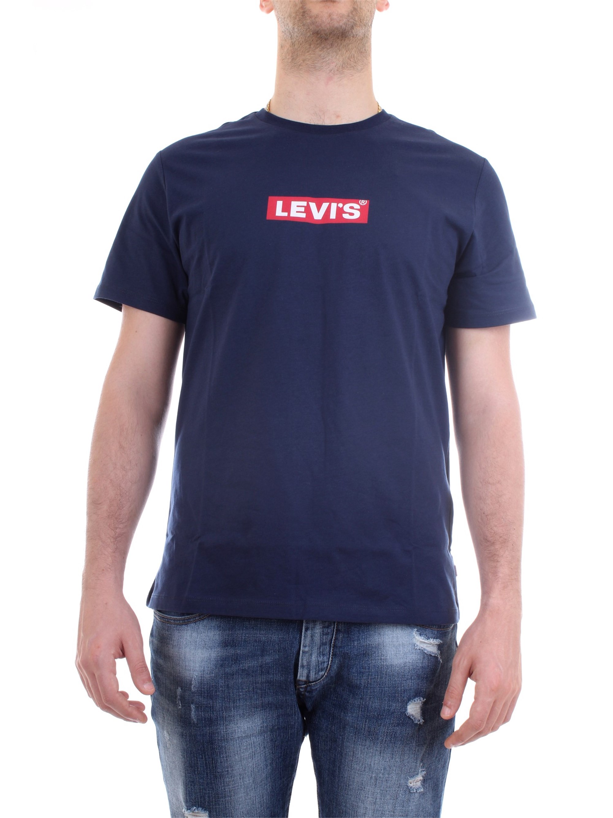 LEVI'S 85785 Blue Clothing Unisex T-Shirt/Polo LEVI'S 85785 Blue Clothing Unisex T-Shirt/Polo