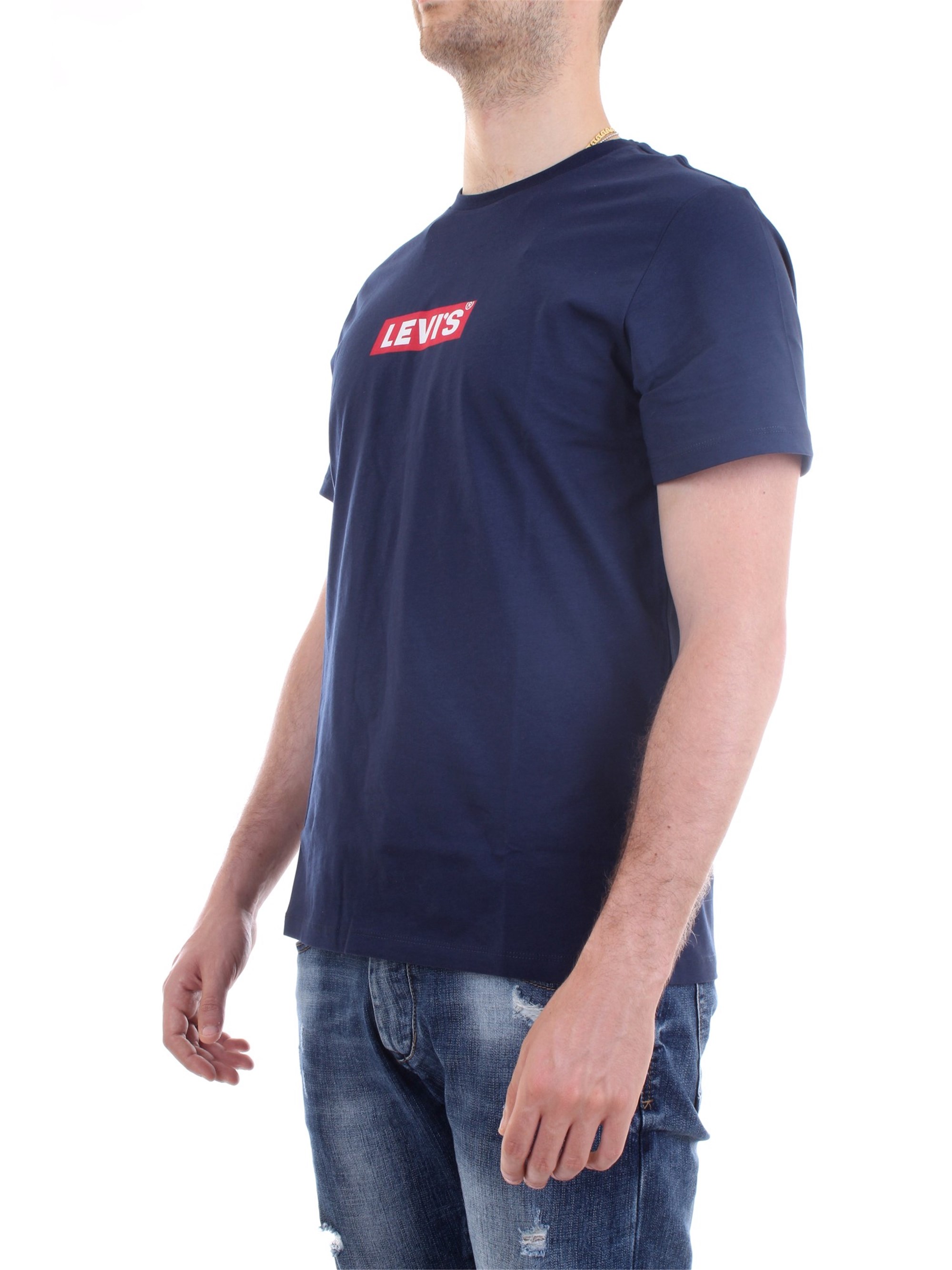 LEVI'S 85785 Blue Clothing Unisex T-Shirt/Polo LEVI'S 85785 Blue Clothing Unisex T-Shirt/Polo