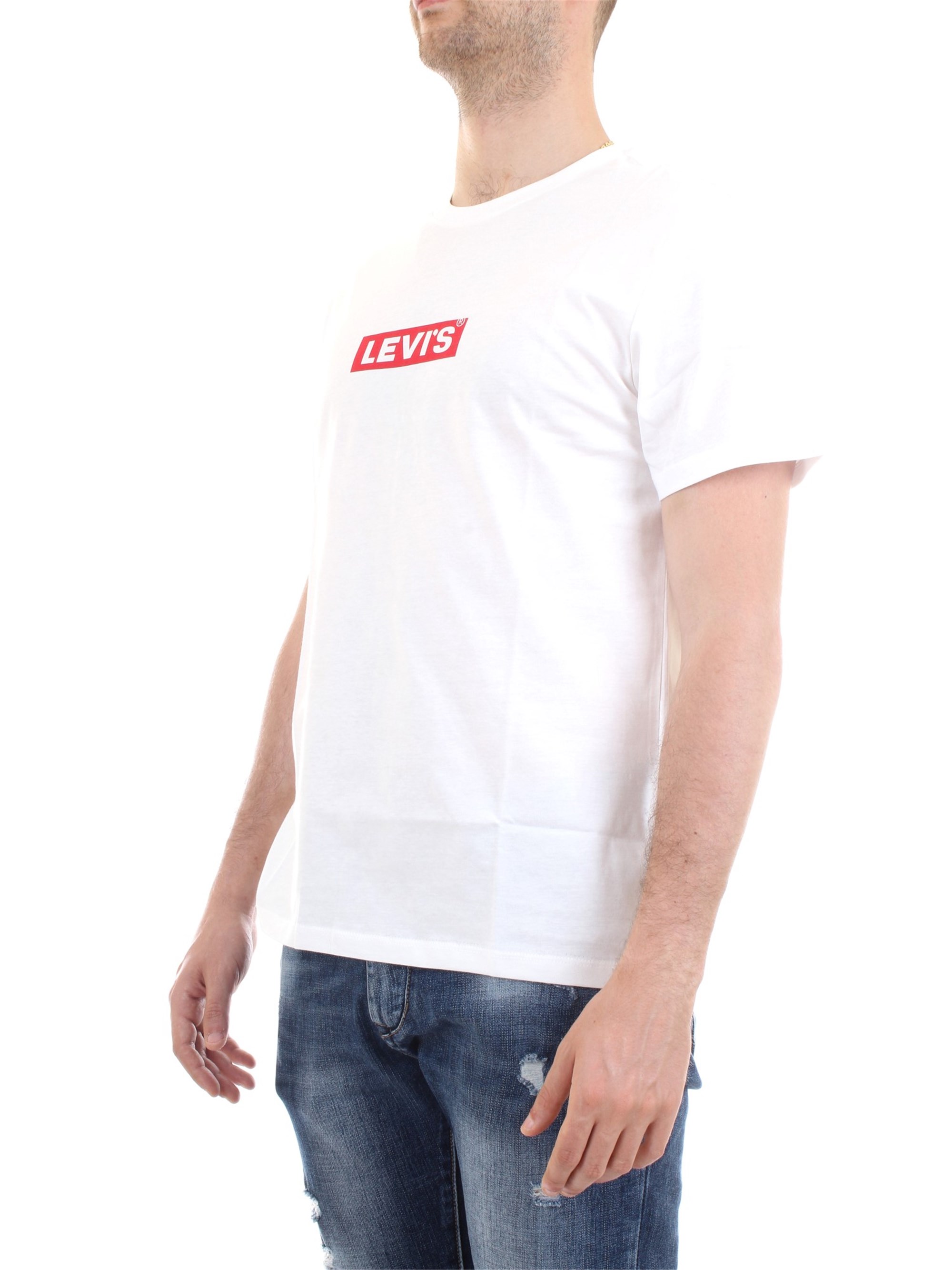 LEVI'S 85785 White Clothing Unisex T-Shirt/Polo LEVI'S 85785 White Clothing Unisex T-Shirt/Polo