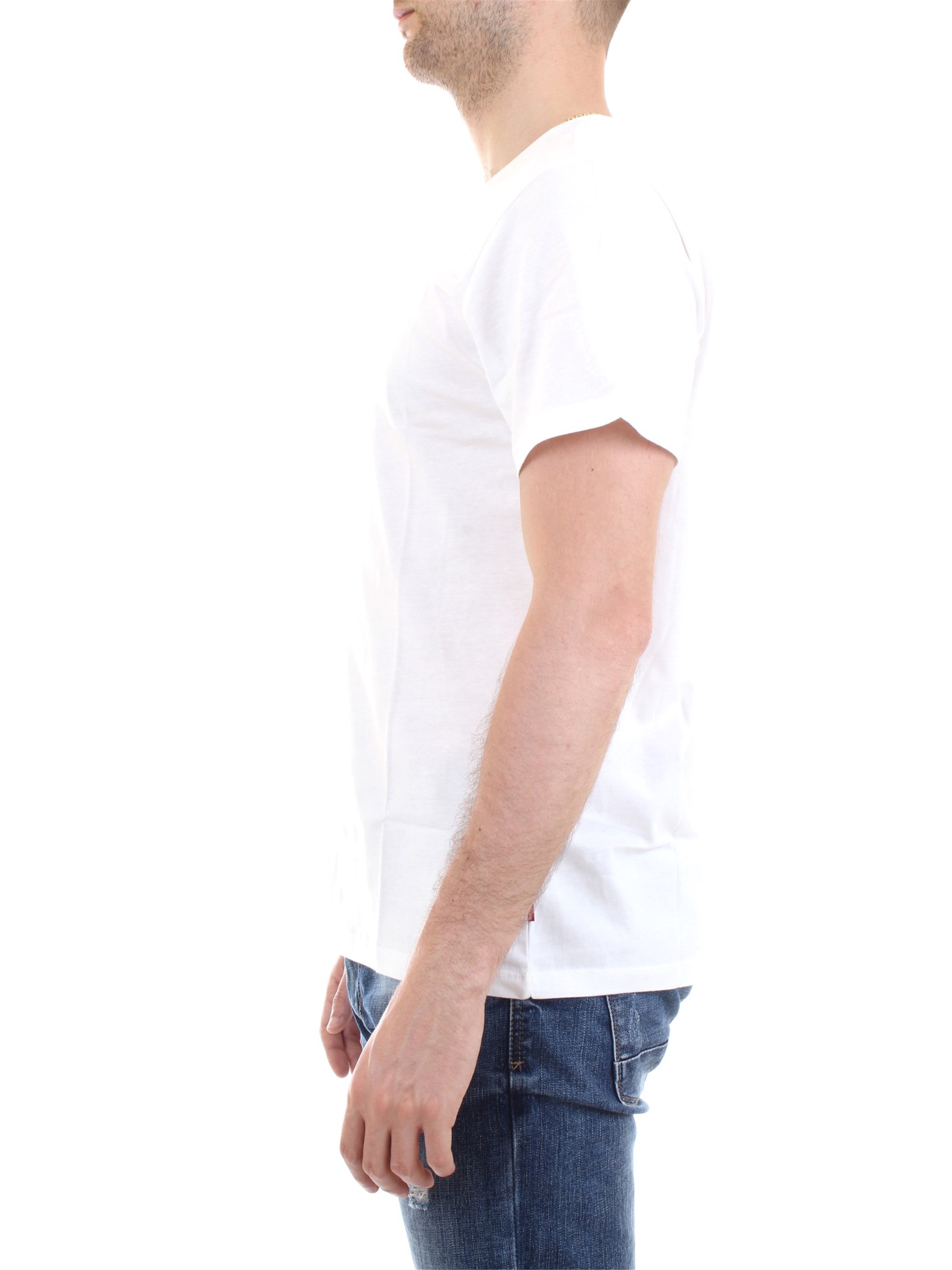 LEVI'S 85785 White Clothing Unisex T-Shirt/Polo LEVI'S 85785 White Clothing Unisex T-Shirt/Polo