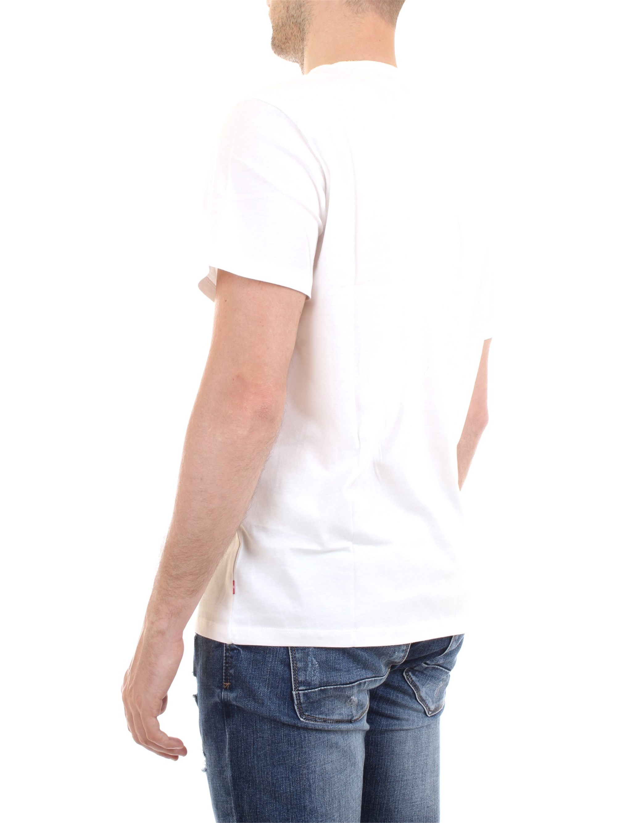 LEVI'S 85785 White Clothing Unisex T-Shirt/Polo LEVI'S 85785 White Clothing Unisex T-Shirt/Polo