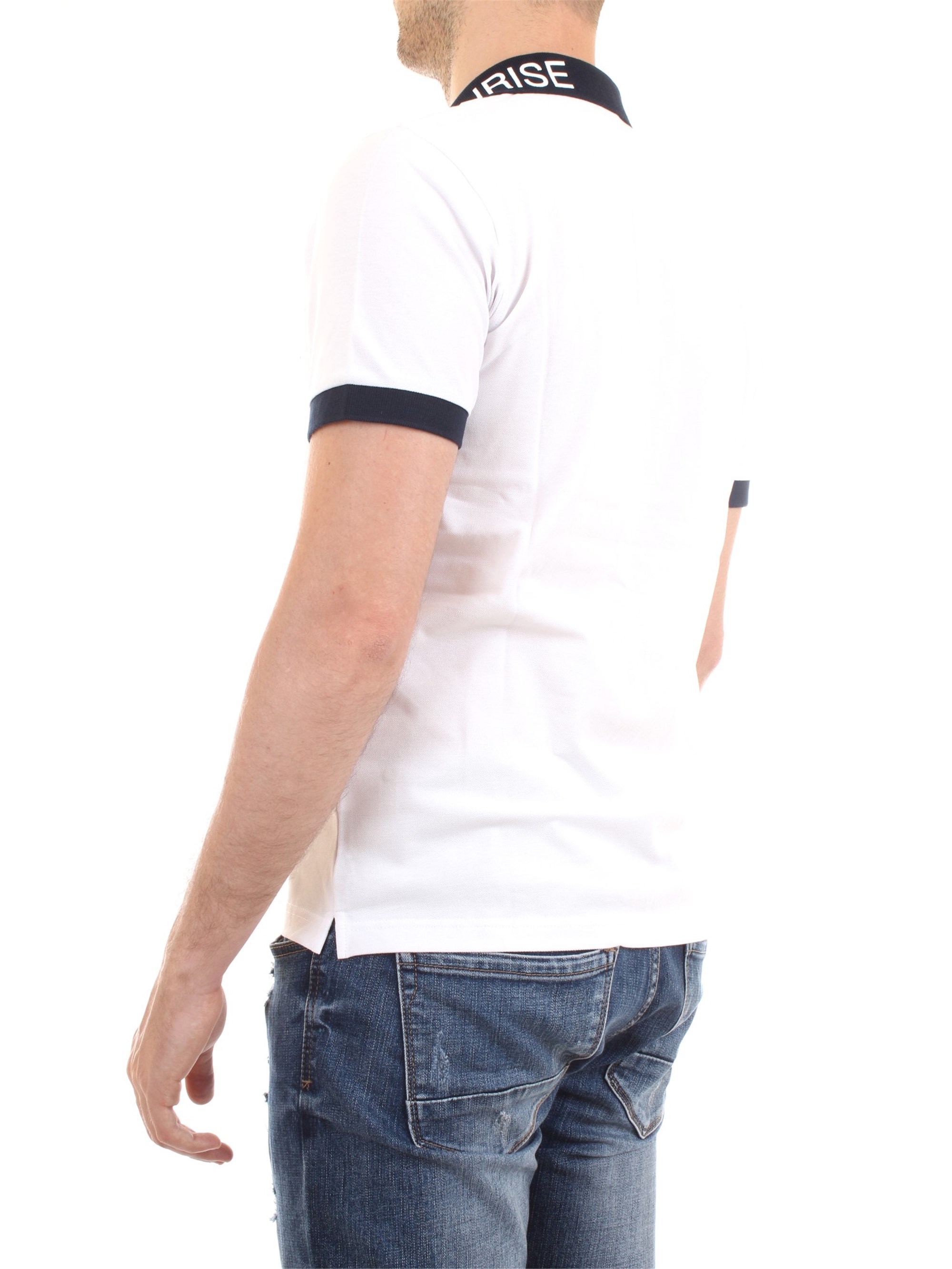 SUN68 A30125 White Clothing Man Polo shirt SUN68 A30125 White Clothing Man Polo shirt