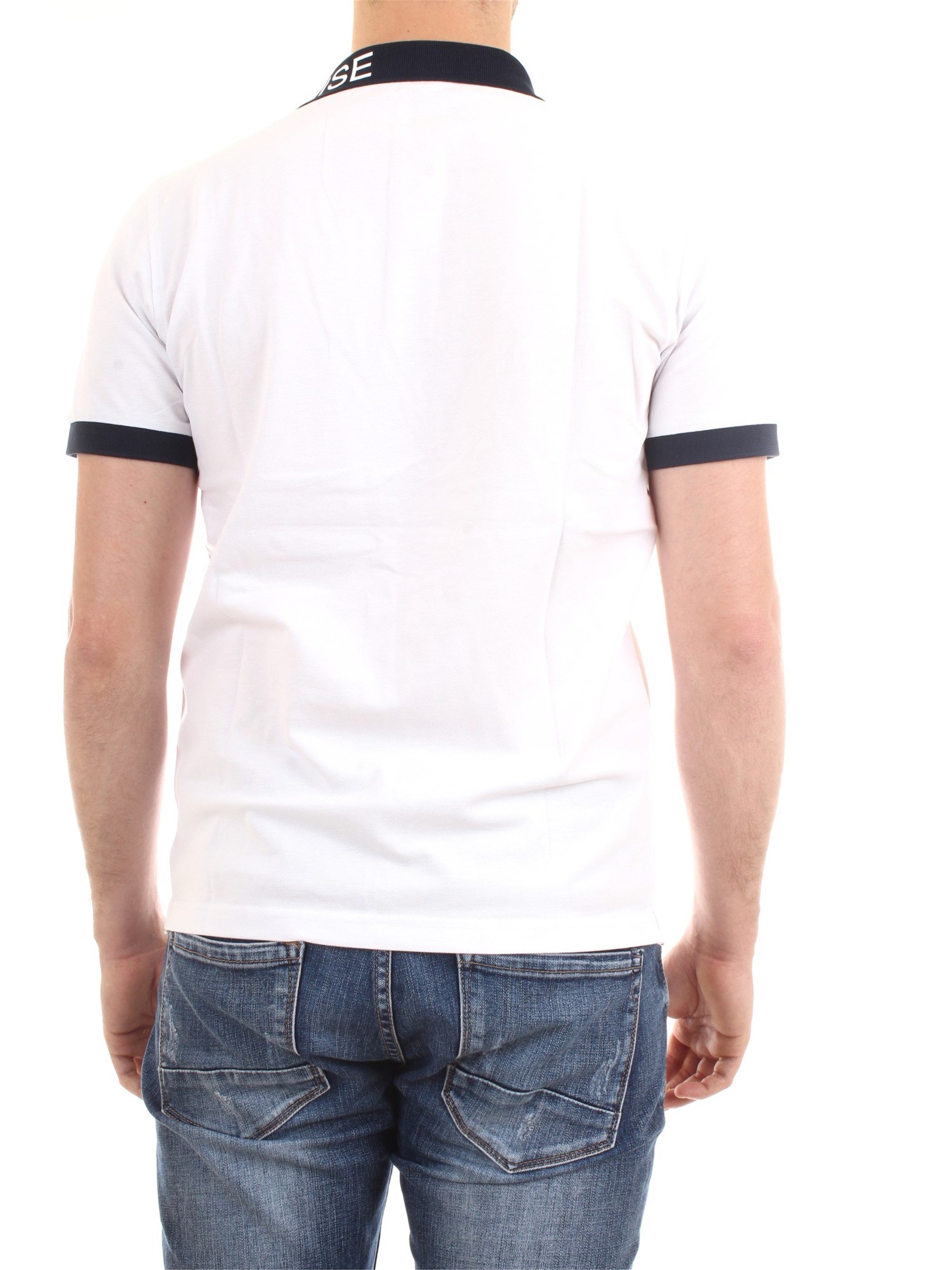 SUN68 A30125 White Clothing Man Polo shirt SUN68 A30125 White Clothing Man Polo shirt