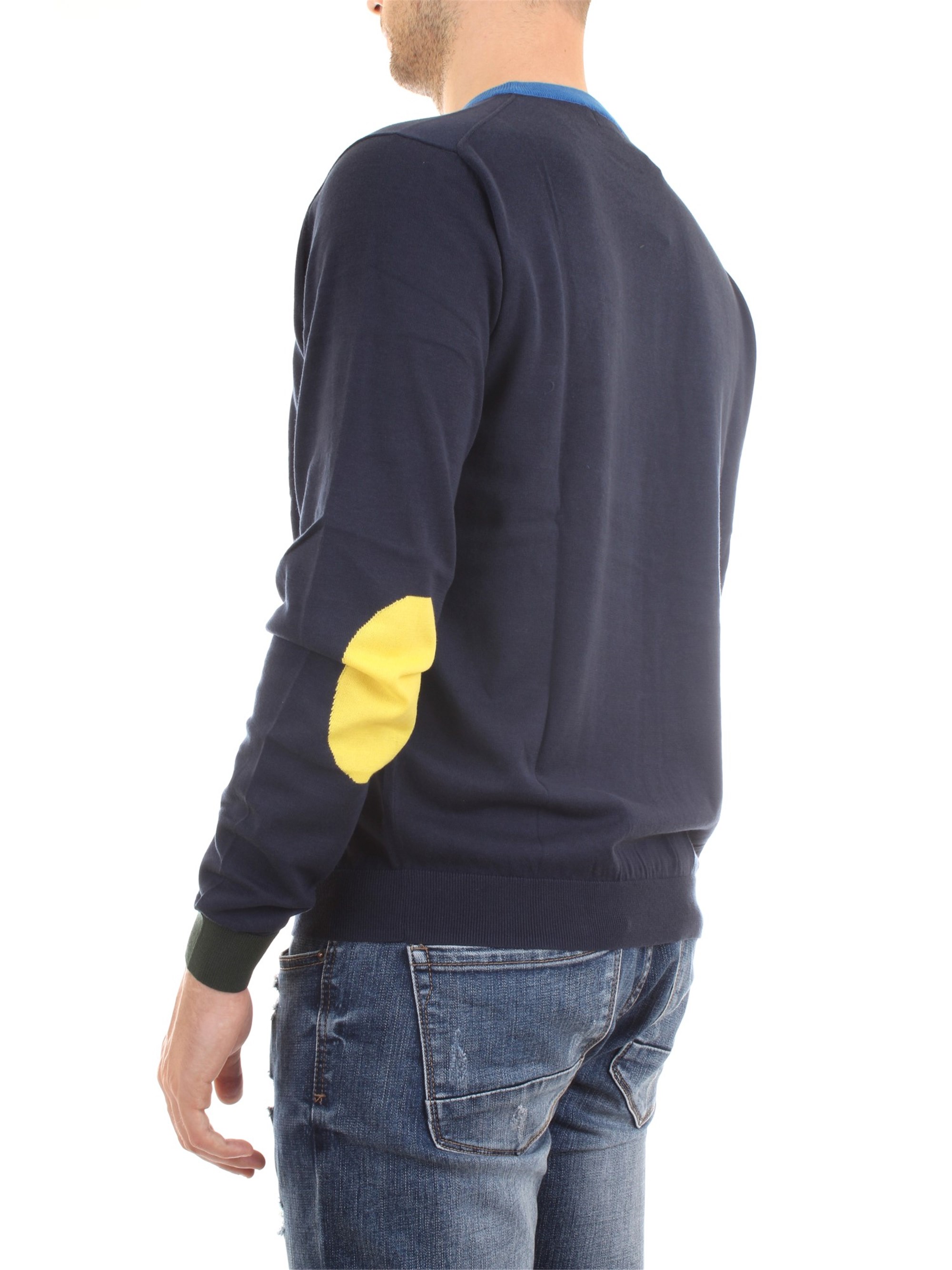 SUN68 k30106 Blue Clothing Man Pullover SUN68 k30106 Blue Clothing Man Pullover