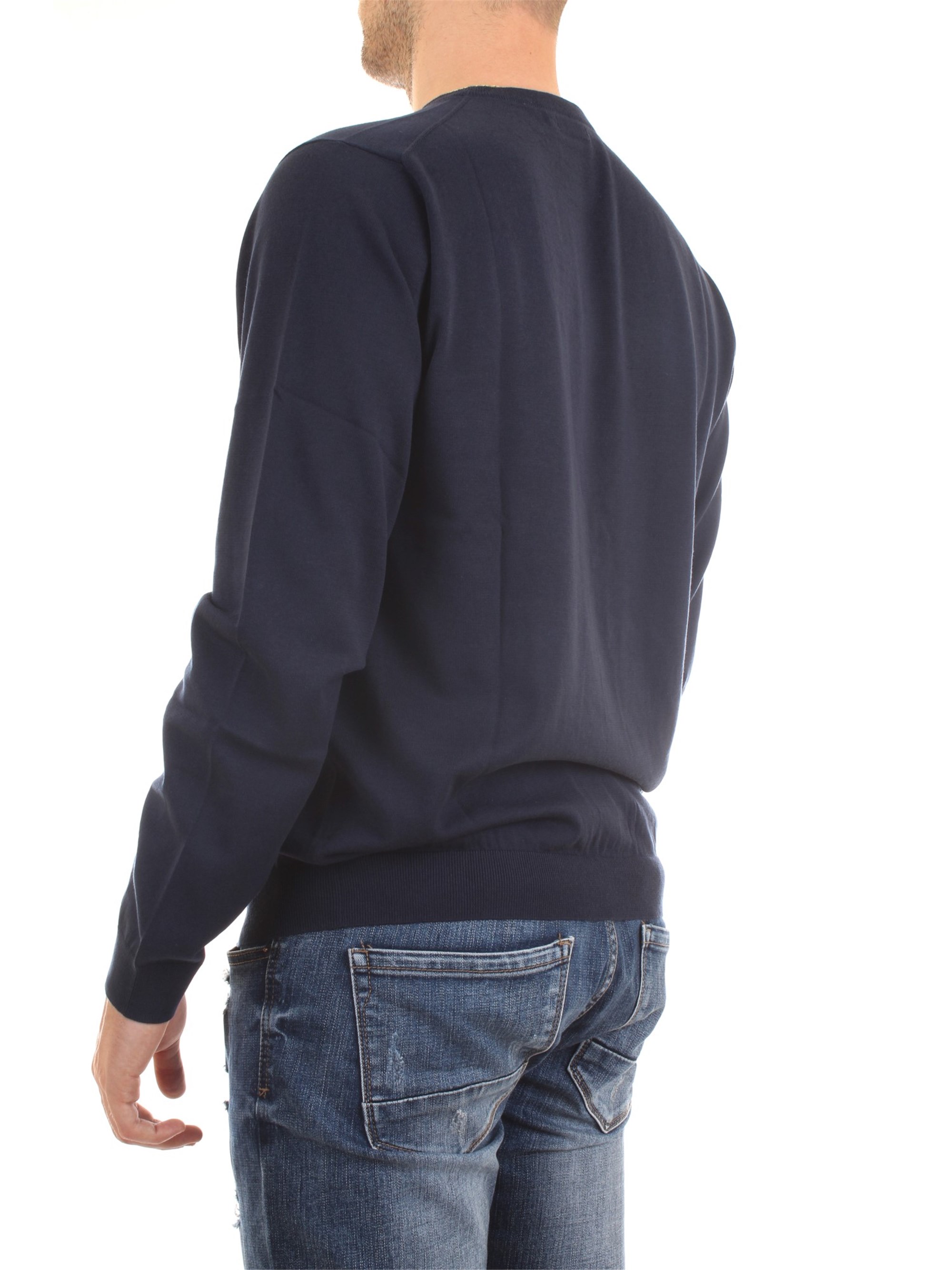 SUN68 K30101 Blue Clothing Man Pullover SUN68 K30101 Blue Clothing Man Pullover