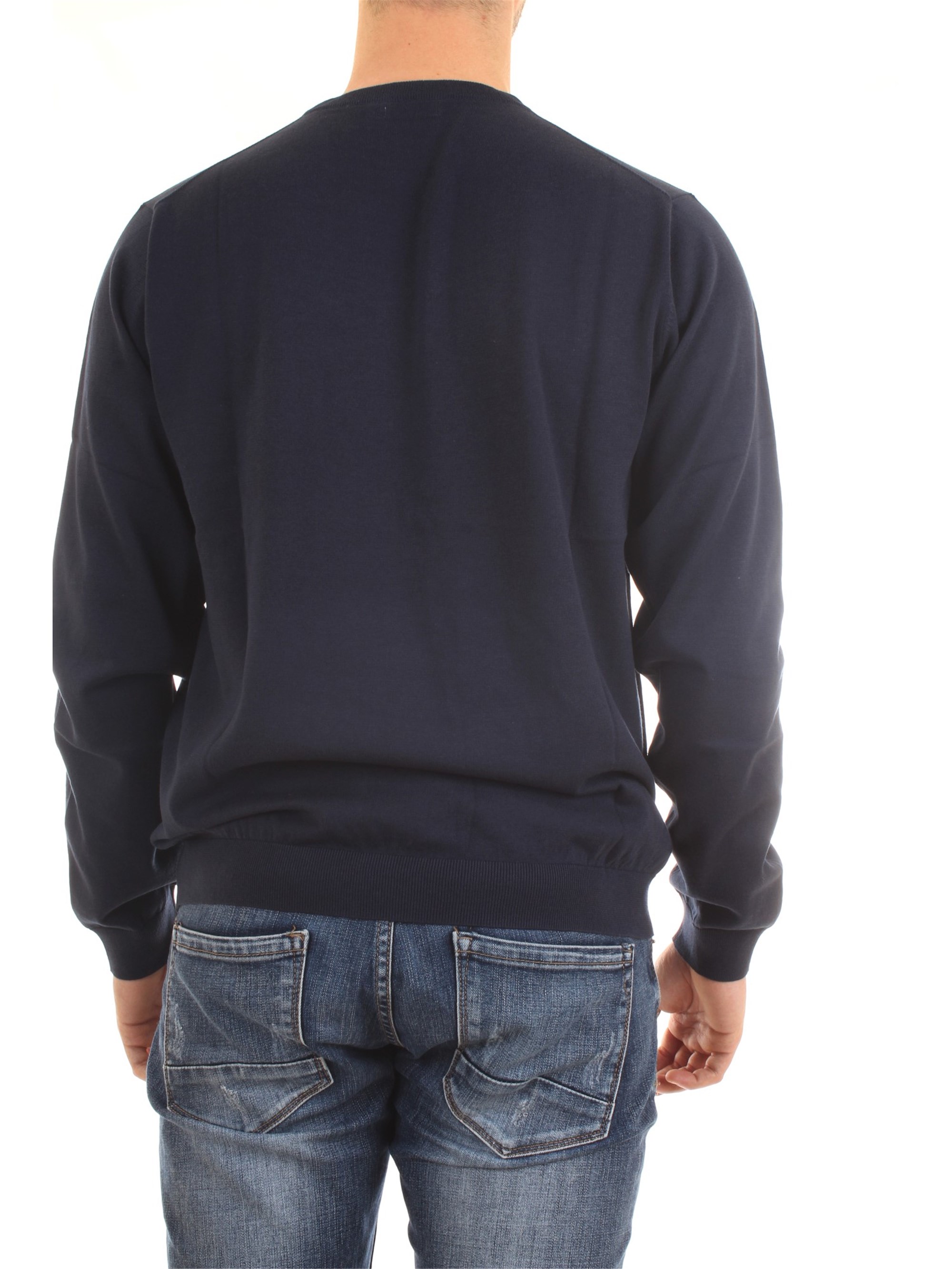 SUN68 K30101 Blue Clothing Man Pullover SUN68 K30101 Blue Clothing Man Pullover