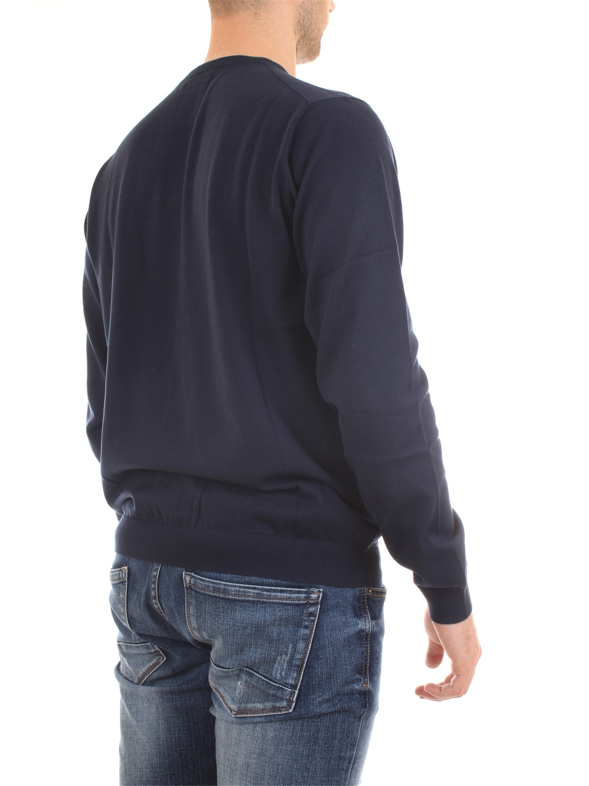 SUN68 K30101 Blue Clothing Man Pullover SUN68 K30101 Blue Clothing Man Pullover