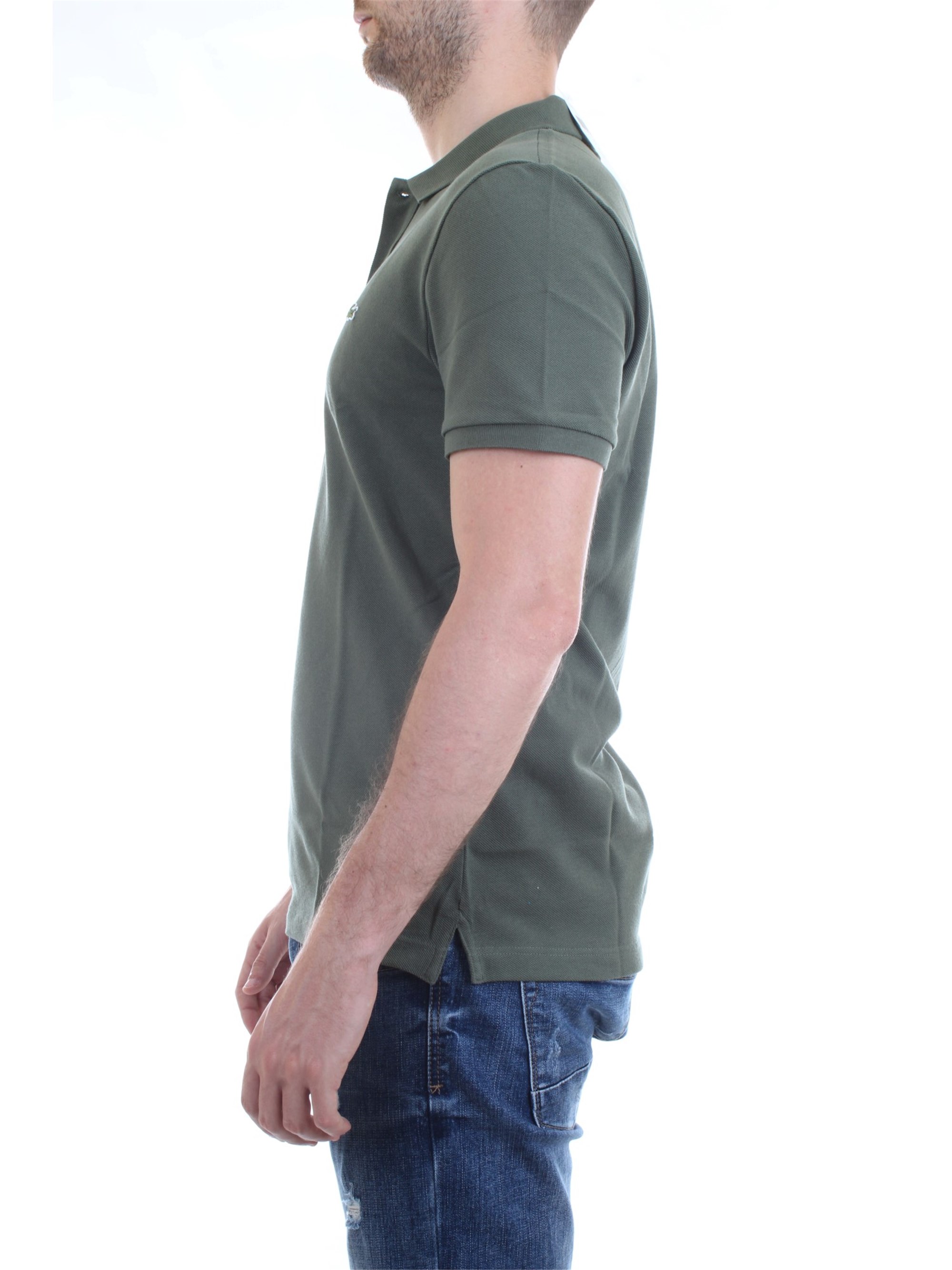 Lacoste PH4012 Khaki green Clothing Man Polo shirt Lacoste PH4012 Khaki green Clothing Man Polo shirt