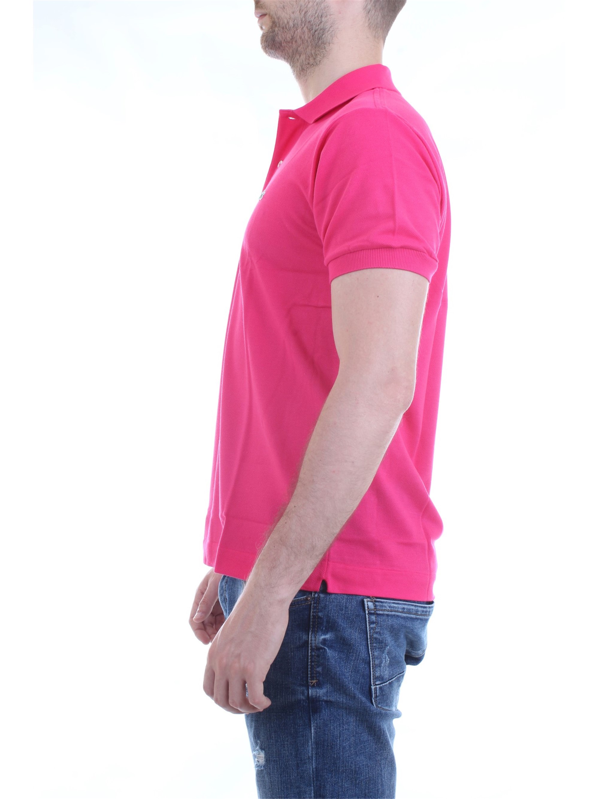 Lacoste L.12.12 Fuchsia Clothing Man Polo shirt Lacoste L.12.12 Fuchsia Clothing Man Polo shirt