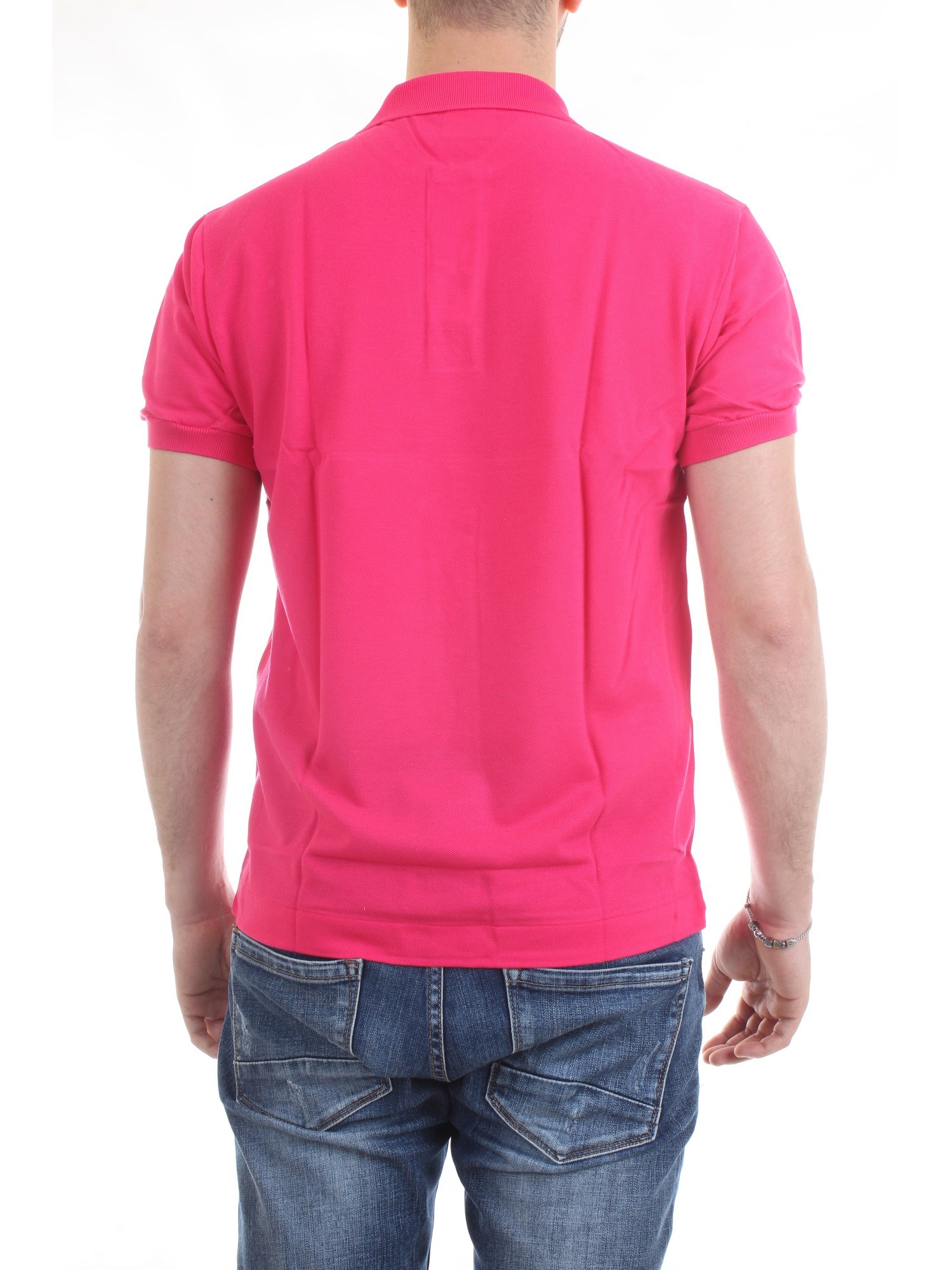 Lacoste L.12.12 Fuchsia Clothing Man Polo shirt Lacoste L.12.12 Fuchsia Clothing Man Polo shirt