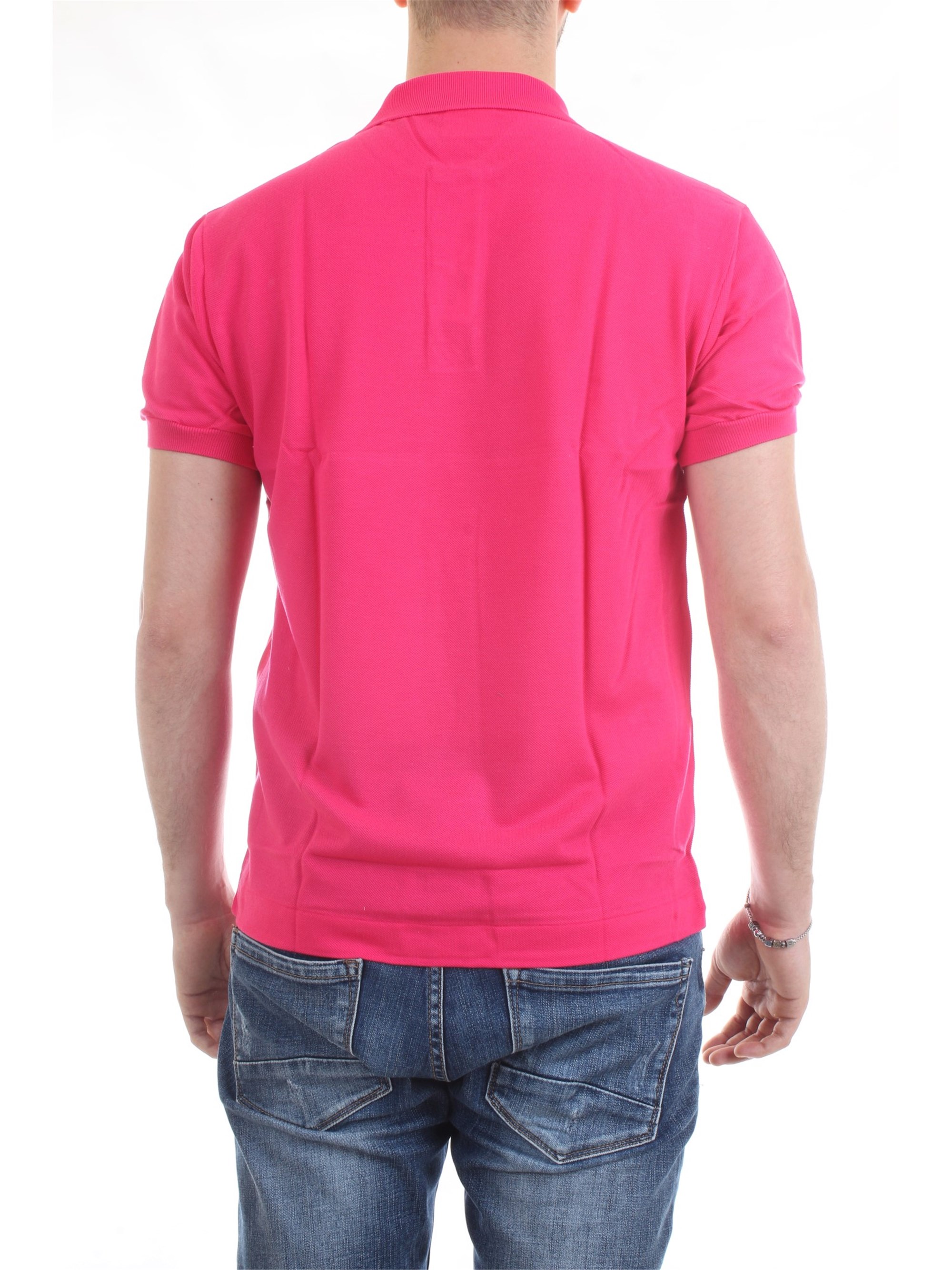 Lacoste L.12.12 Fuchsia Clothing Man Polo shirt Lacoste L.12.12 Fuchsia Clothing Man Polo shirt