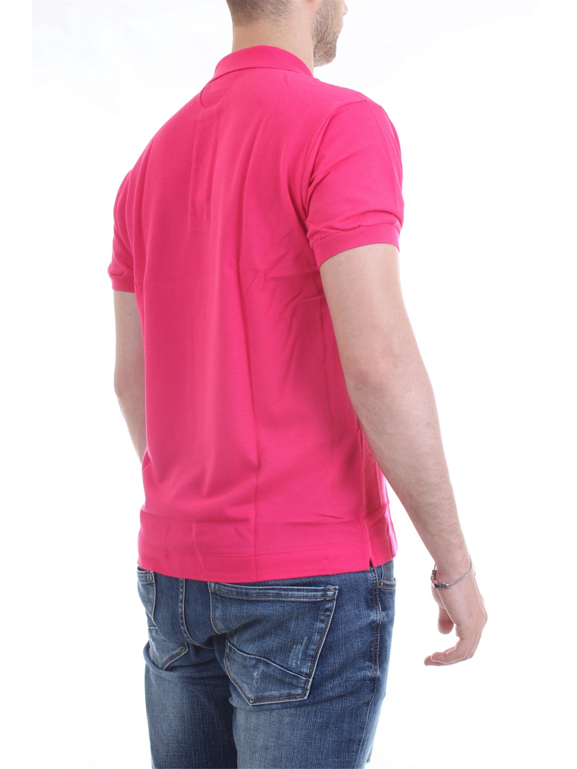 Lacoste L.12.12 Fuchsia Clothing Man Polo shirt Lacoste L.12.12 Fuchsia Clothing Man Polo shirt