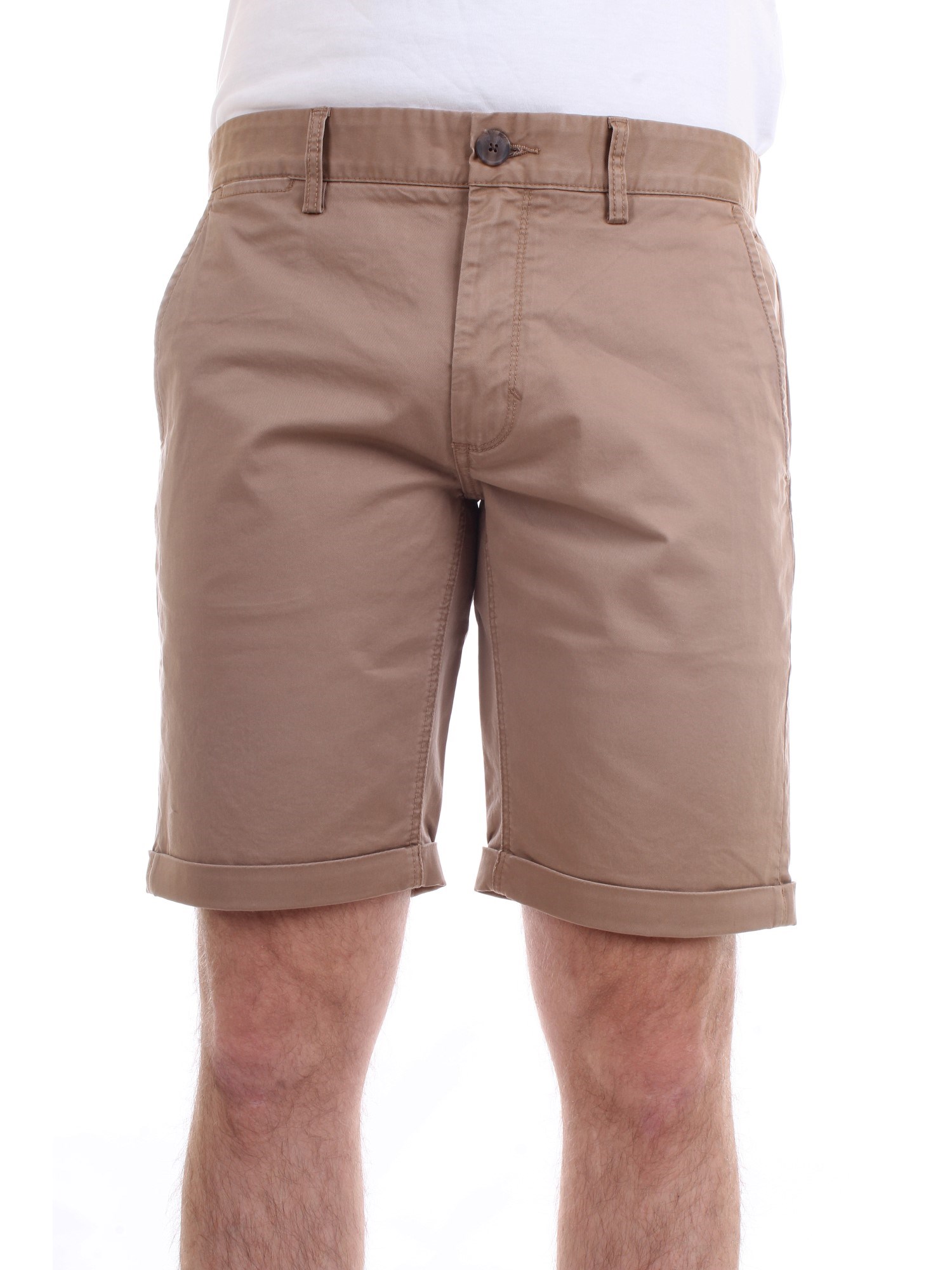 SUN68 B30101 Beige Clothing Man Shorts SUN68 B30101 Beige Clothing Man Shorts