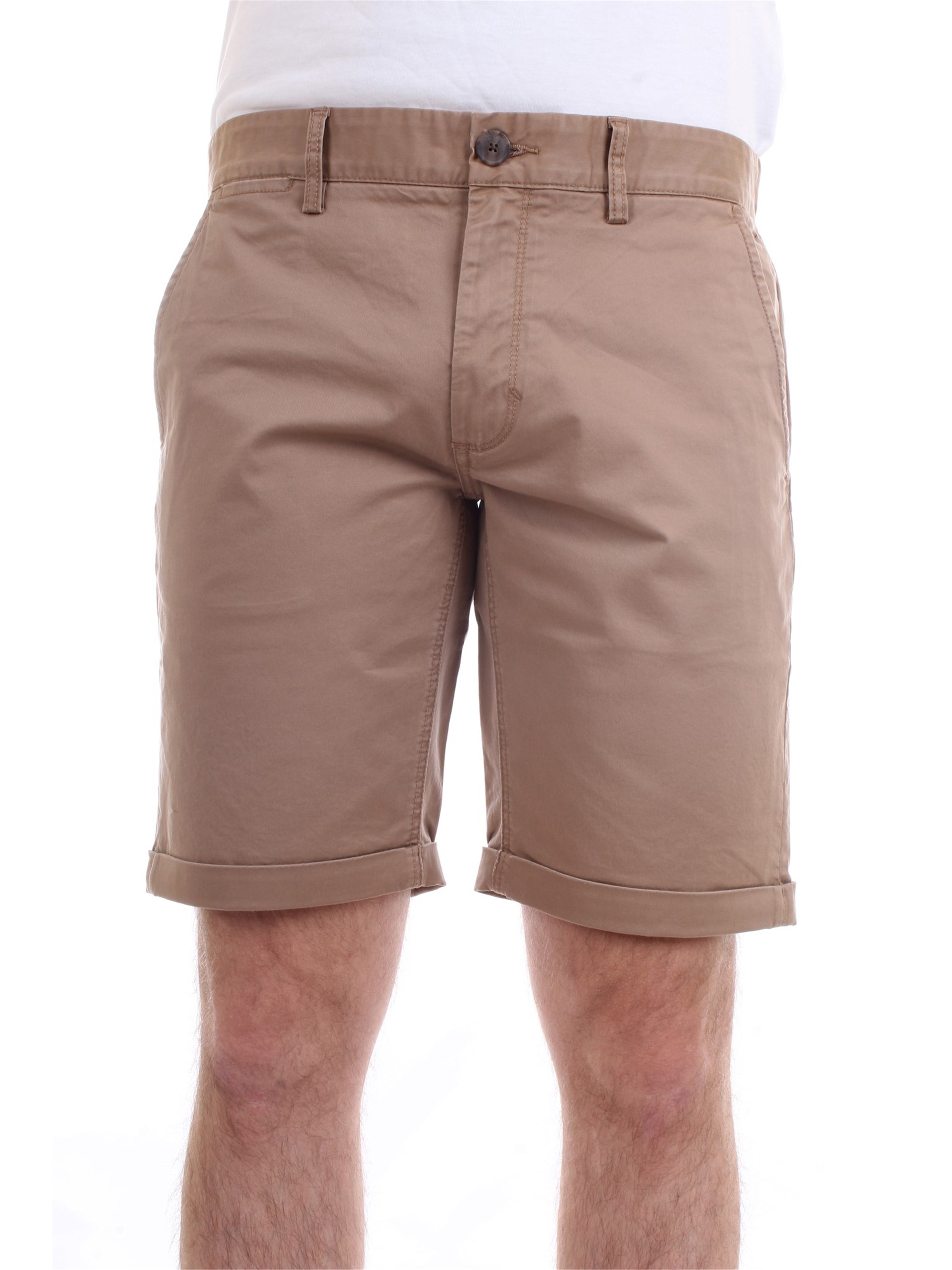 SUN68 B30101 Beige Clothing Man Shorts SUN68 B30101 Beige Clothing Man Shorts