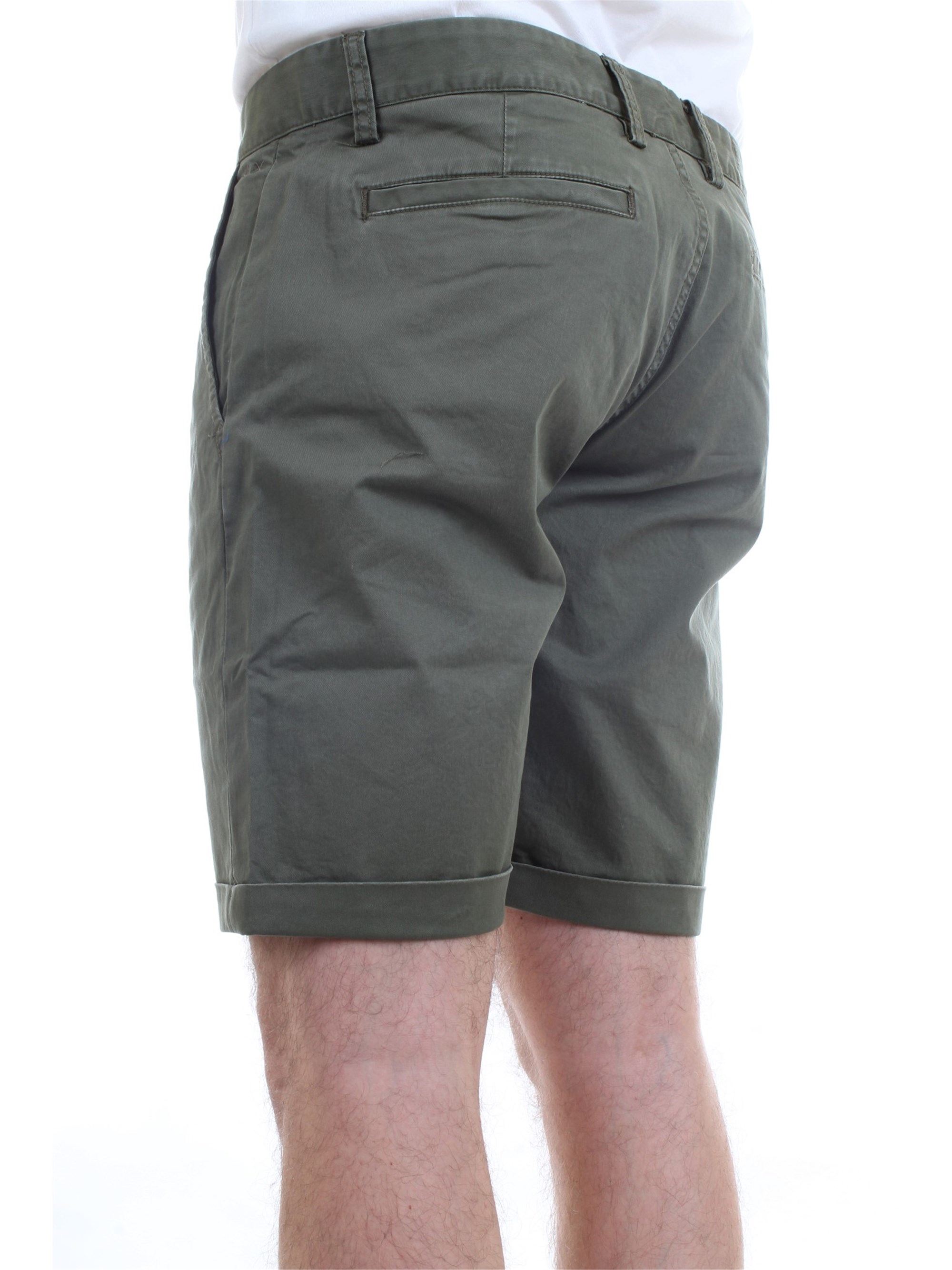 SUN68 B30101 Military green Clothing Man Shorts SUN68 B30101 Military green Clothing Man Shorts