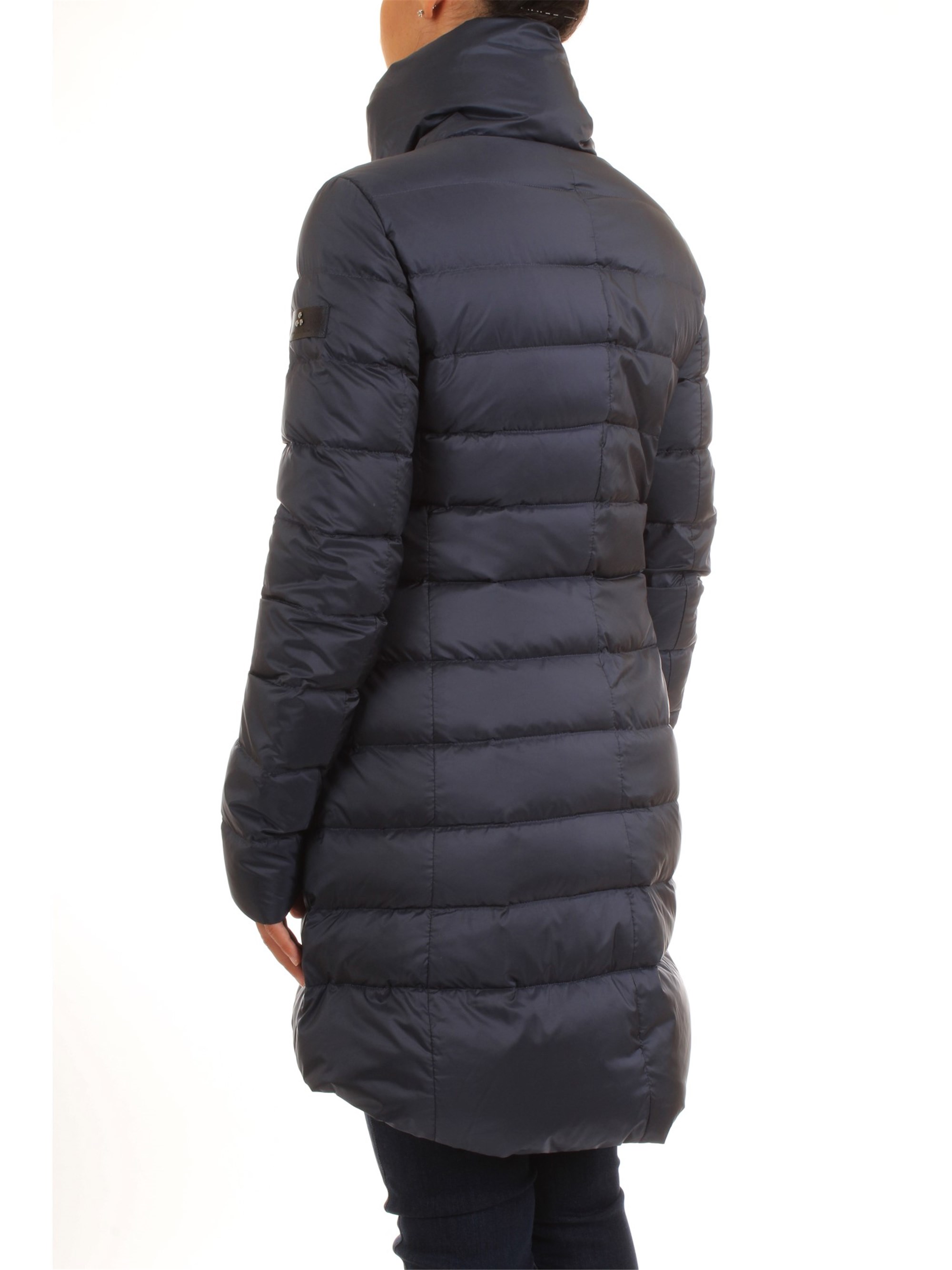 PEUTEREY PED2599 Blue Clothing Woman Duvet PEUTEREY PED2599 Blue Clothing Woman Duvet